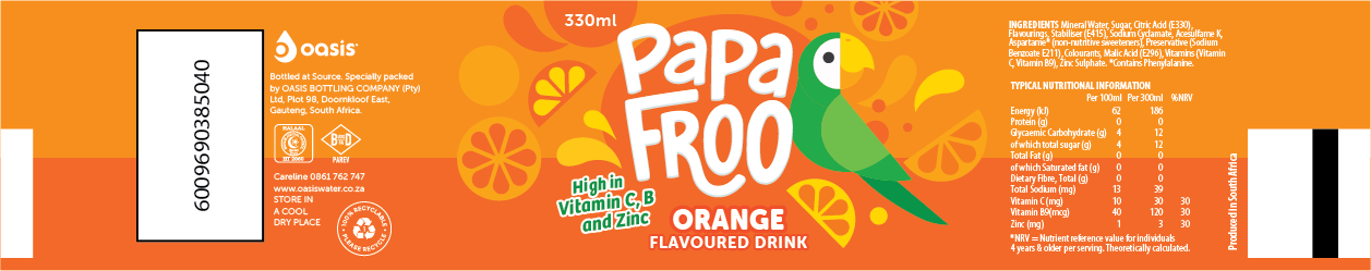 Label Design by JR-Design for Oasis Water (Pty) Ltd | Design #32192372
