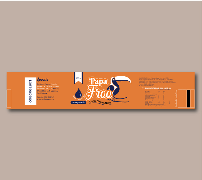 Label Design by Kobita1 for Oasis Water (Pty) Ltd | Design #32174298