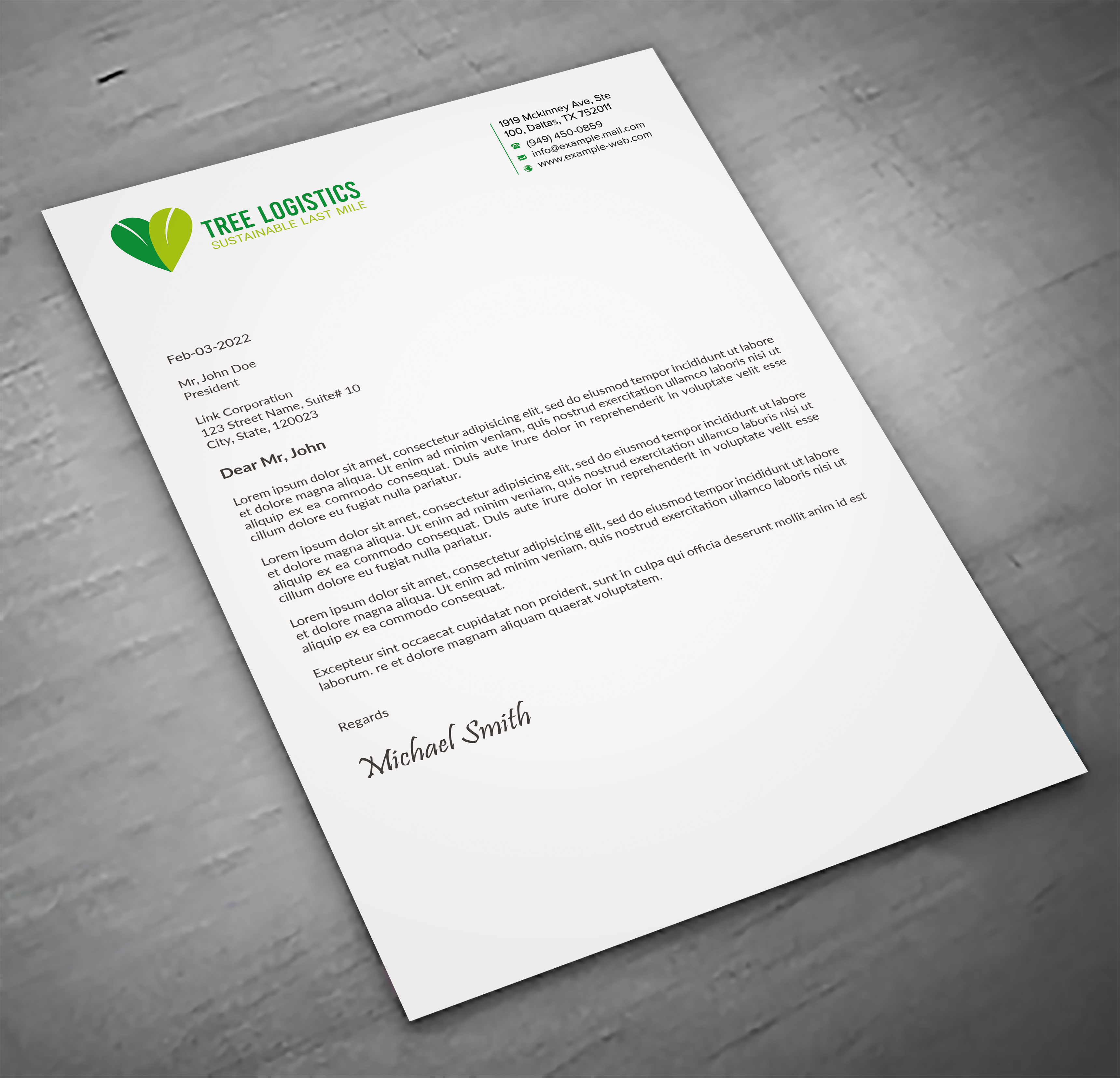 Letterhead Design by sadikul islam for this project | Design #32148508