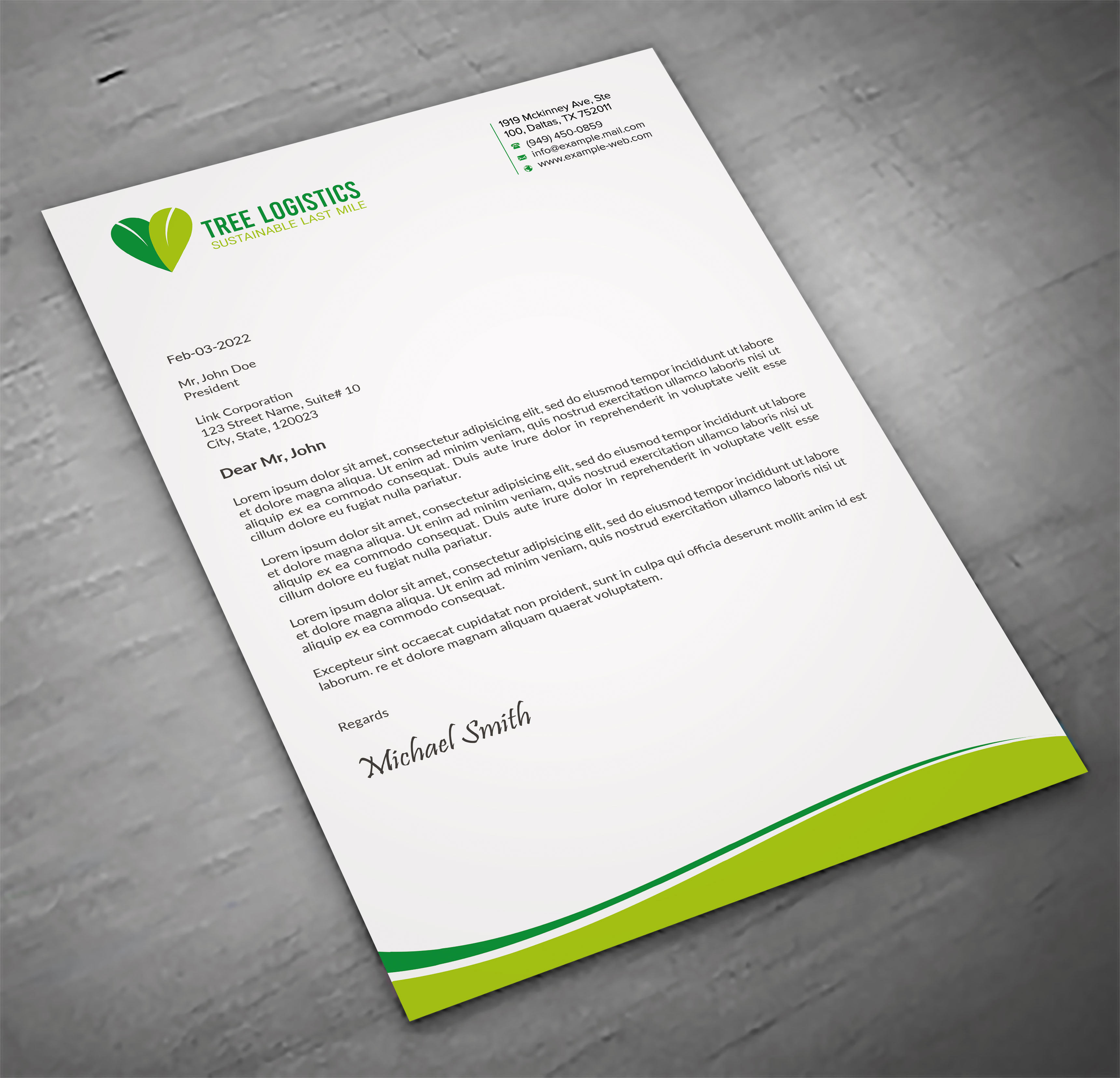 Letterhead Design by sadikul islam for this project | Design #32148665