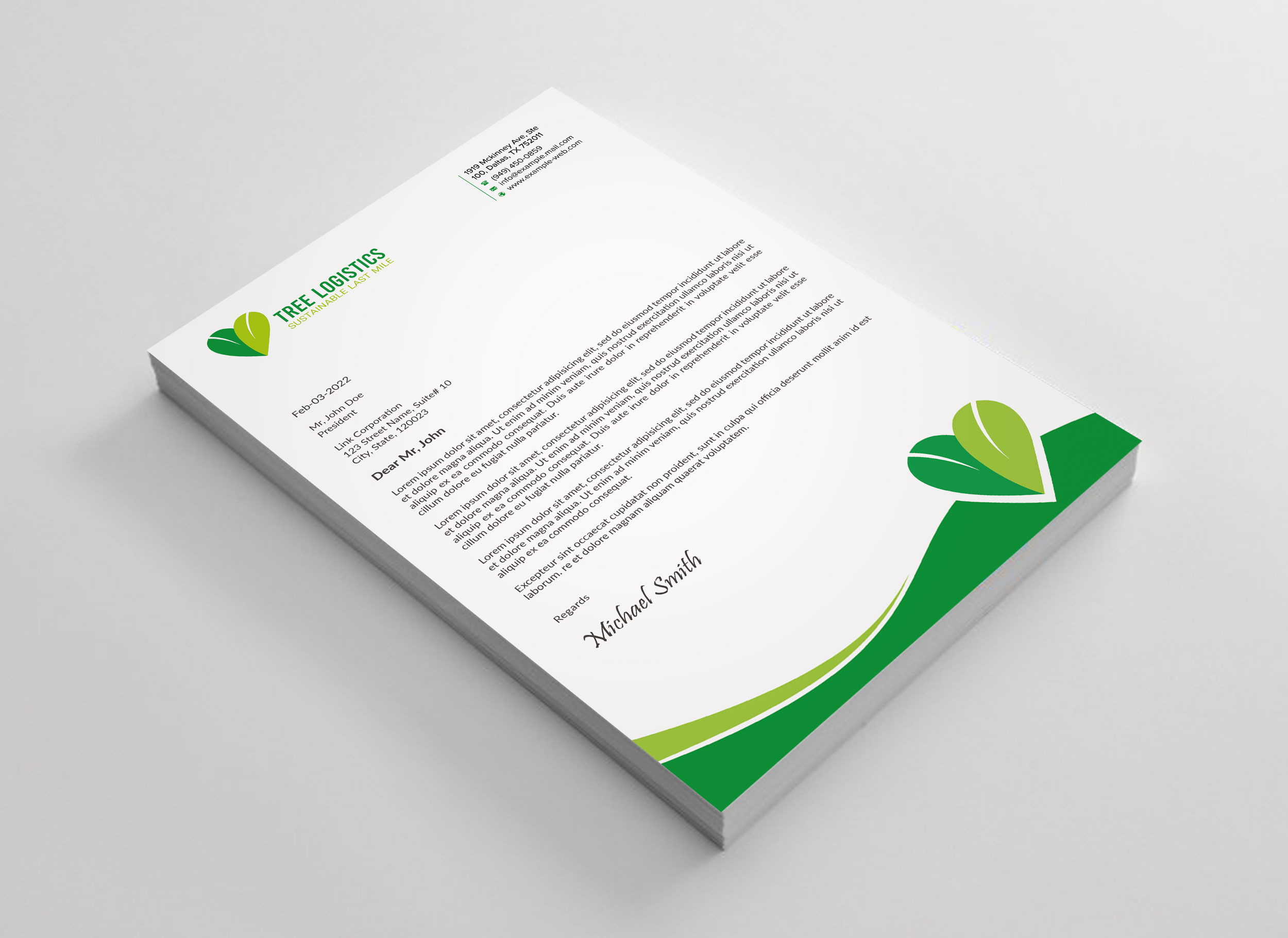 Diseño de Membrete por sadikul islam para este proyecto | Diseño #32148743