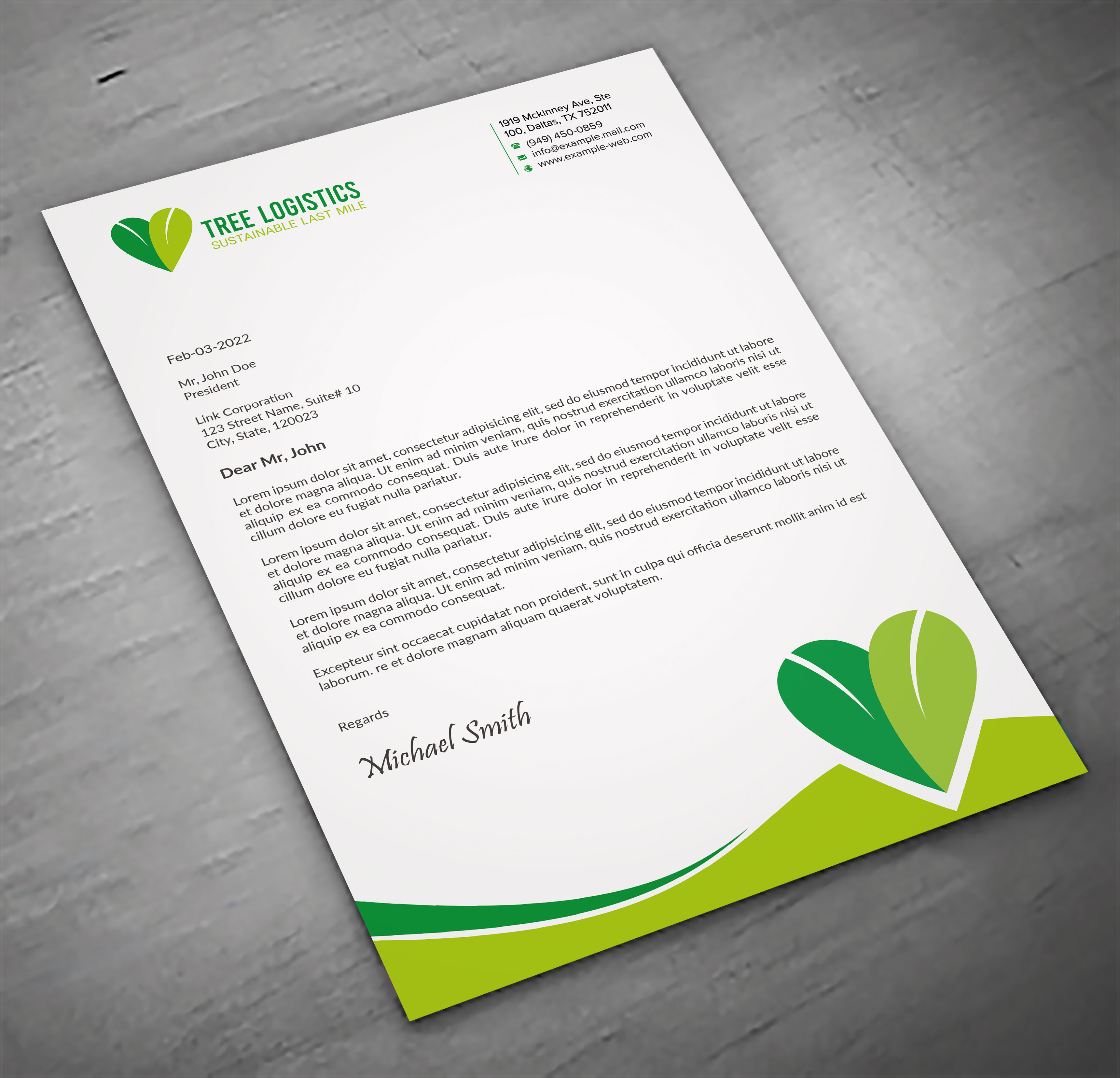 Diseño de Membrete por sadikul islam para este proyecto | Diseño #32148746