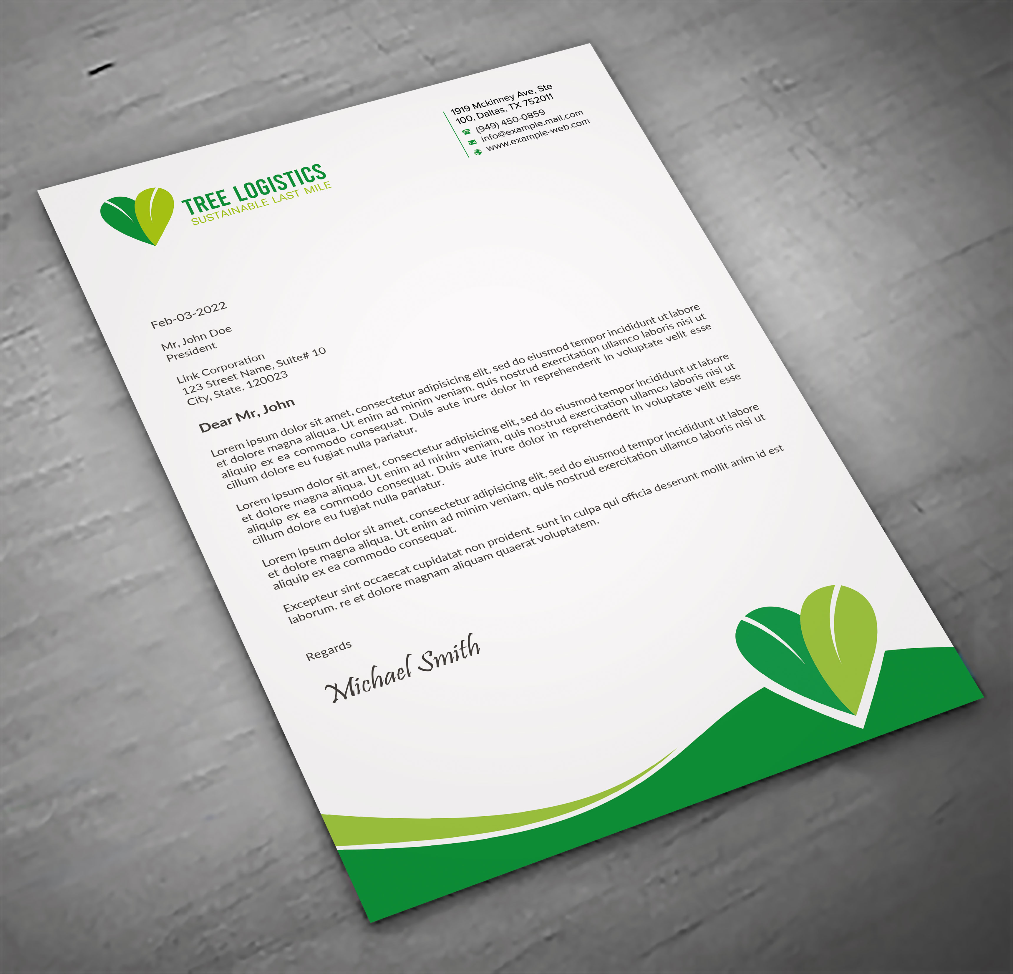 Letterhead Design by sadikul islam for this project | Design #32148789
