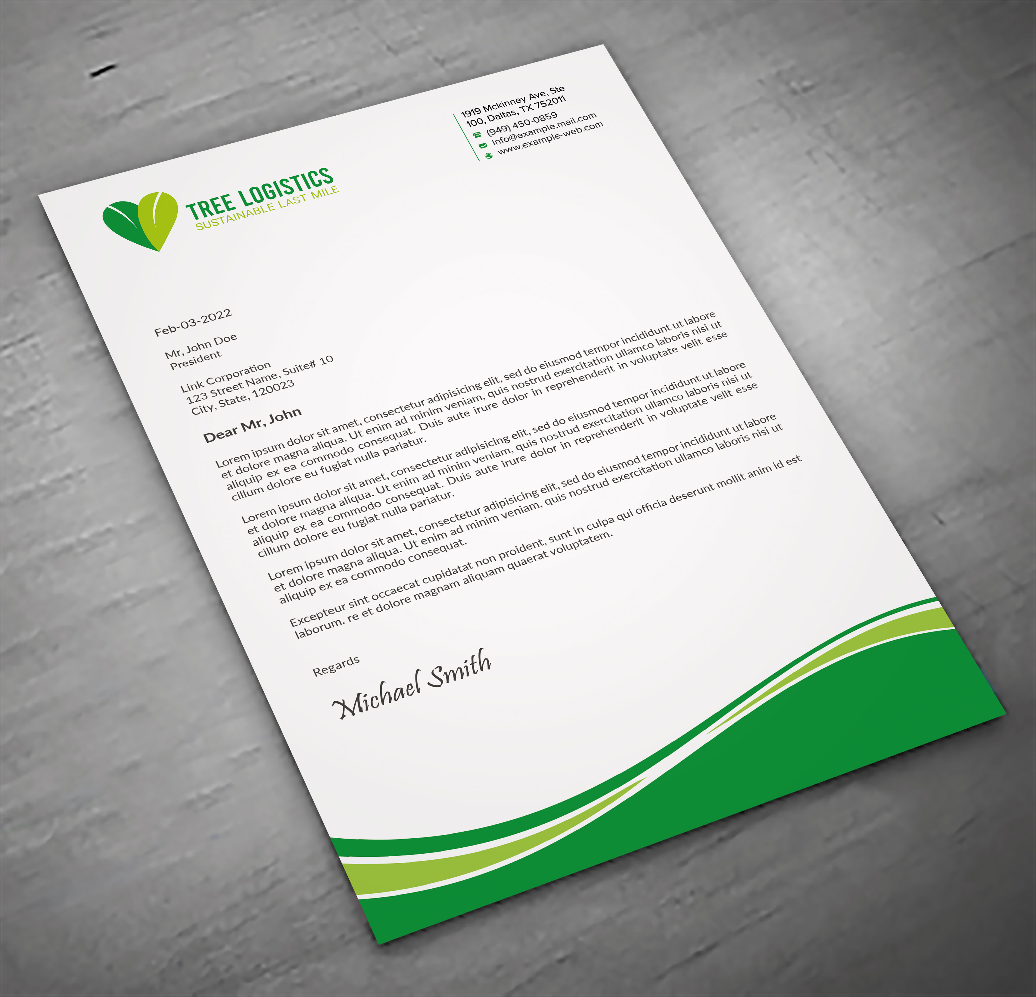 Letterhead Design by sadikul islam for this project | Design #32148792