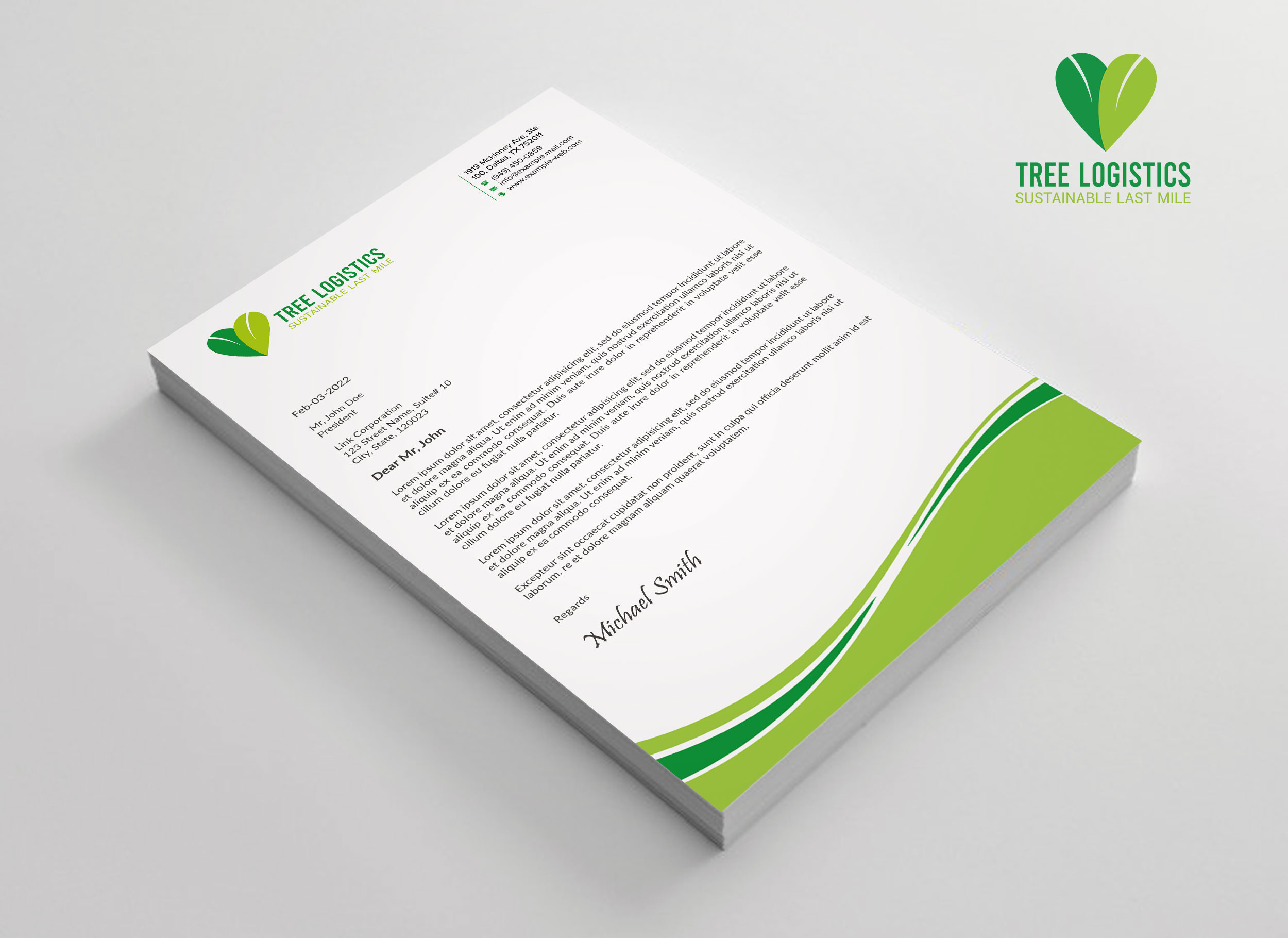 Letterhead Design by sadikul islam for this project | Design #32148797