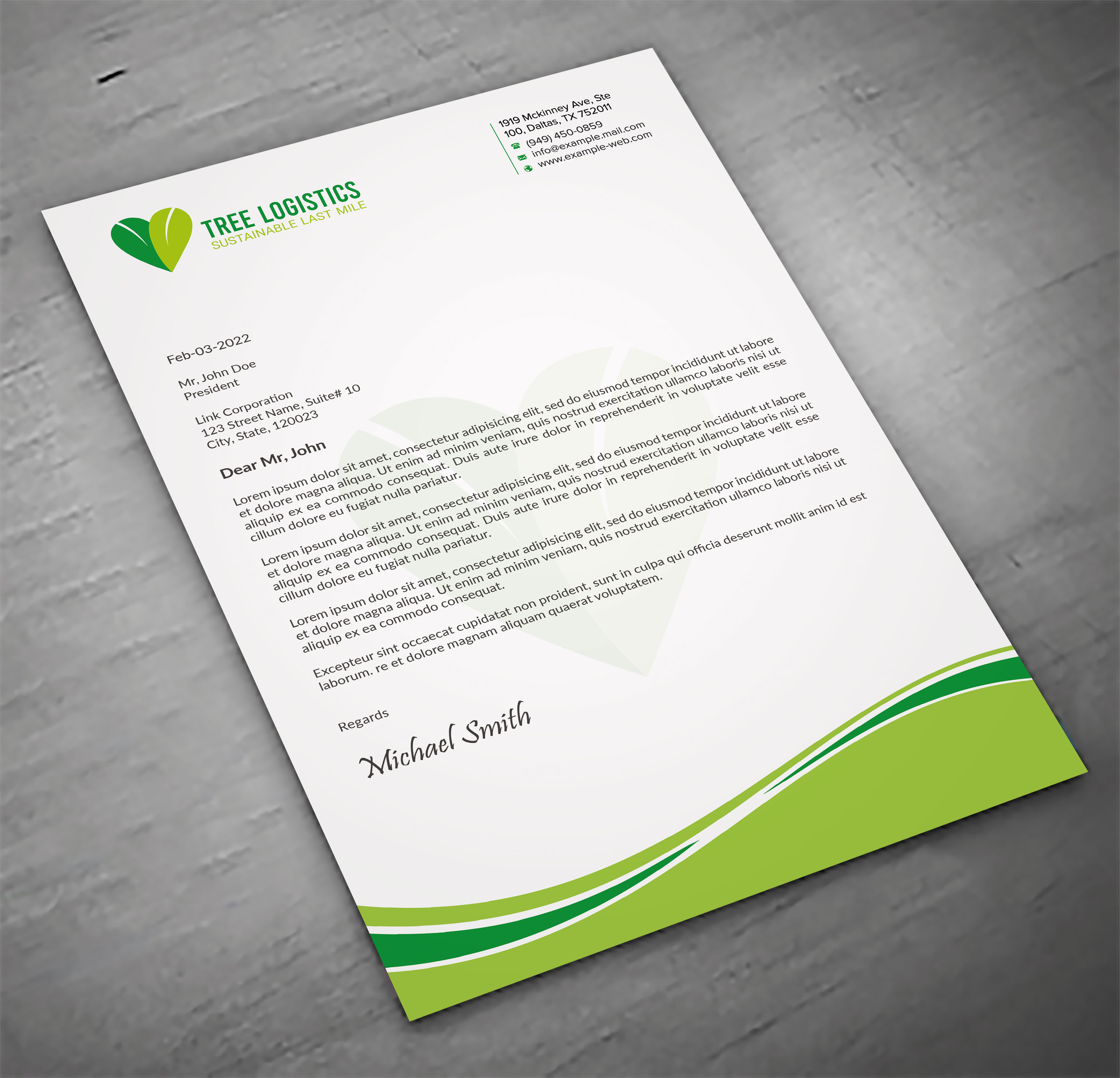 Letterhead Design by sadikul islam for this project | Design #32148799
