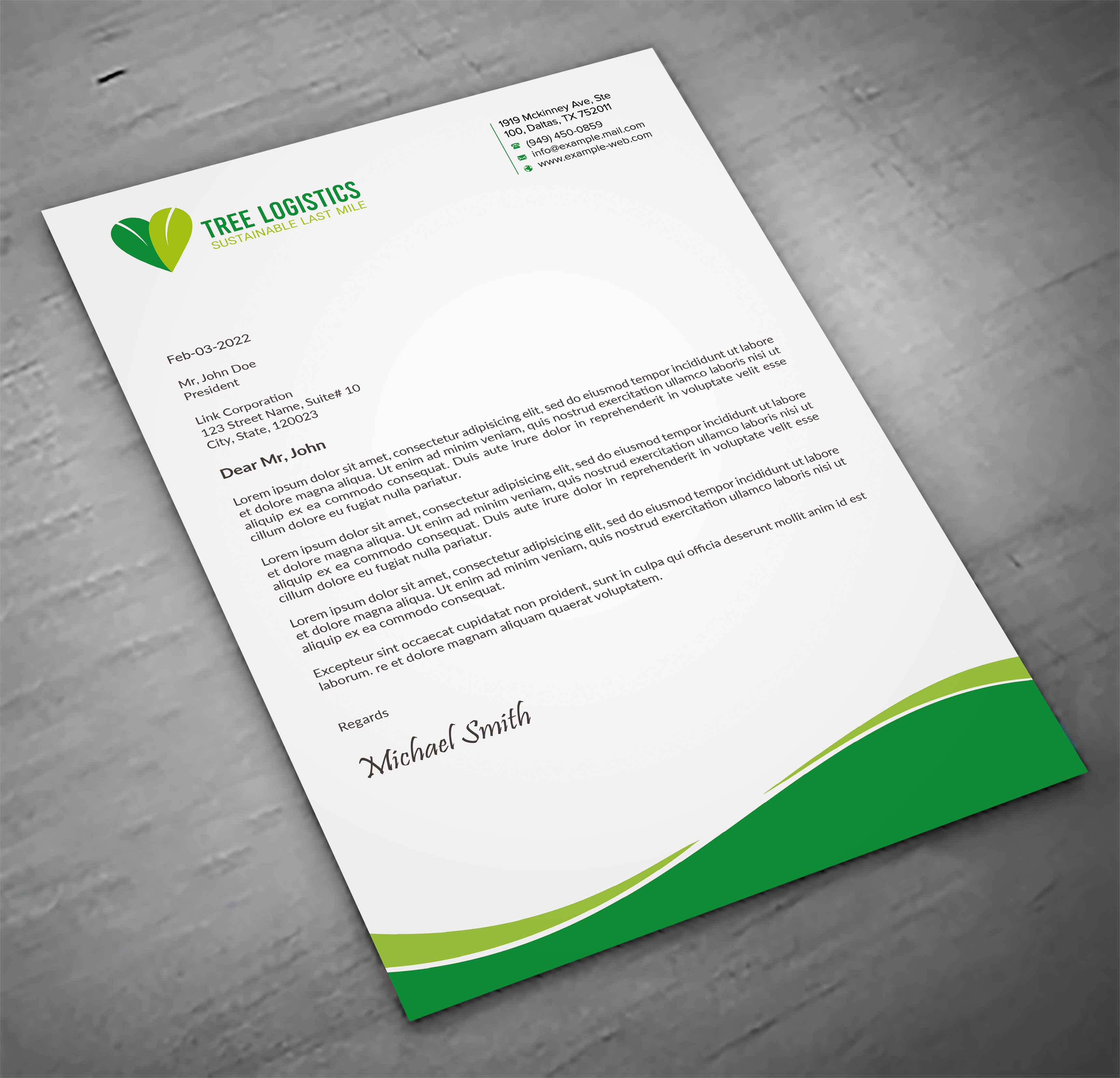 Letterhead Design by sadikul islam for this project | Design #32148813
