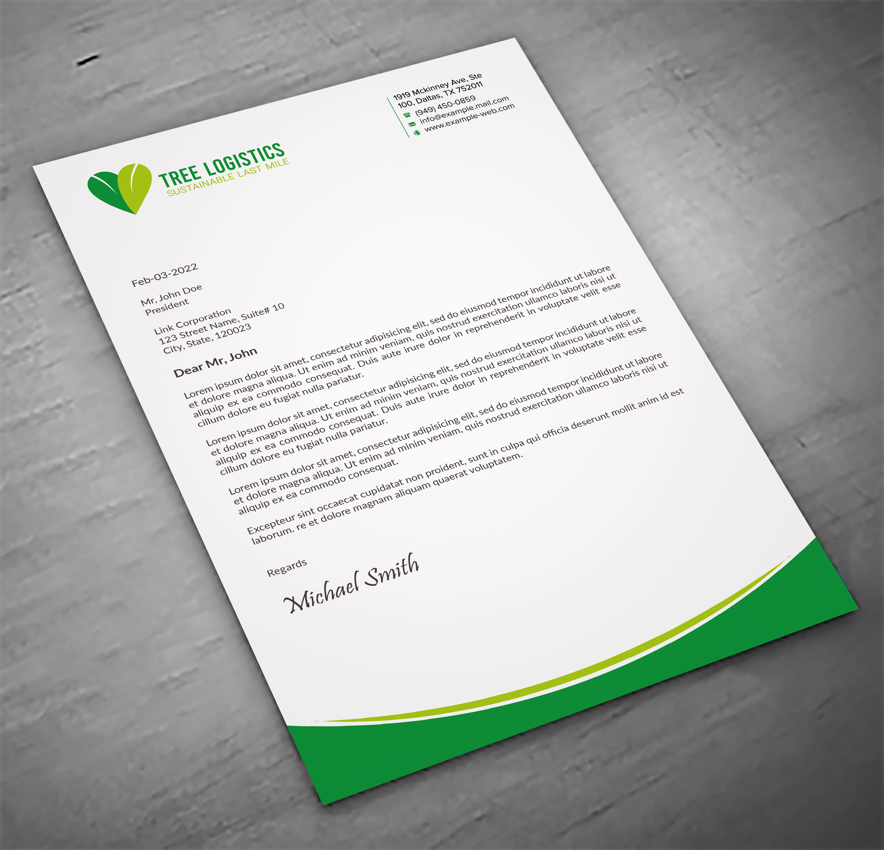 Letterhead Design by sadikul islam for this project | Design #32149494