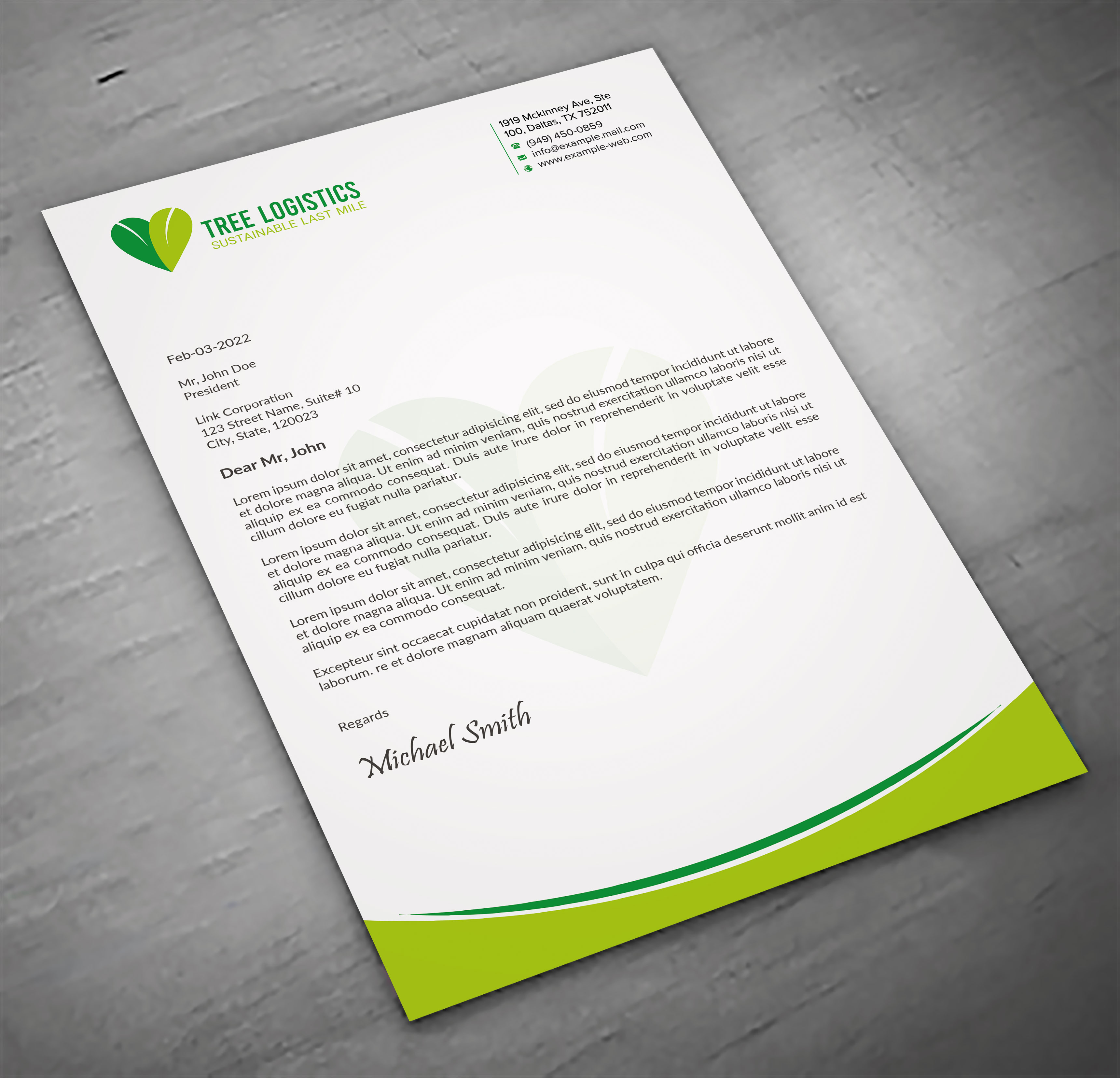 Letterhead Design by sadikul islam for this project | Design #32149596