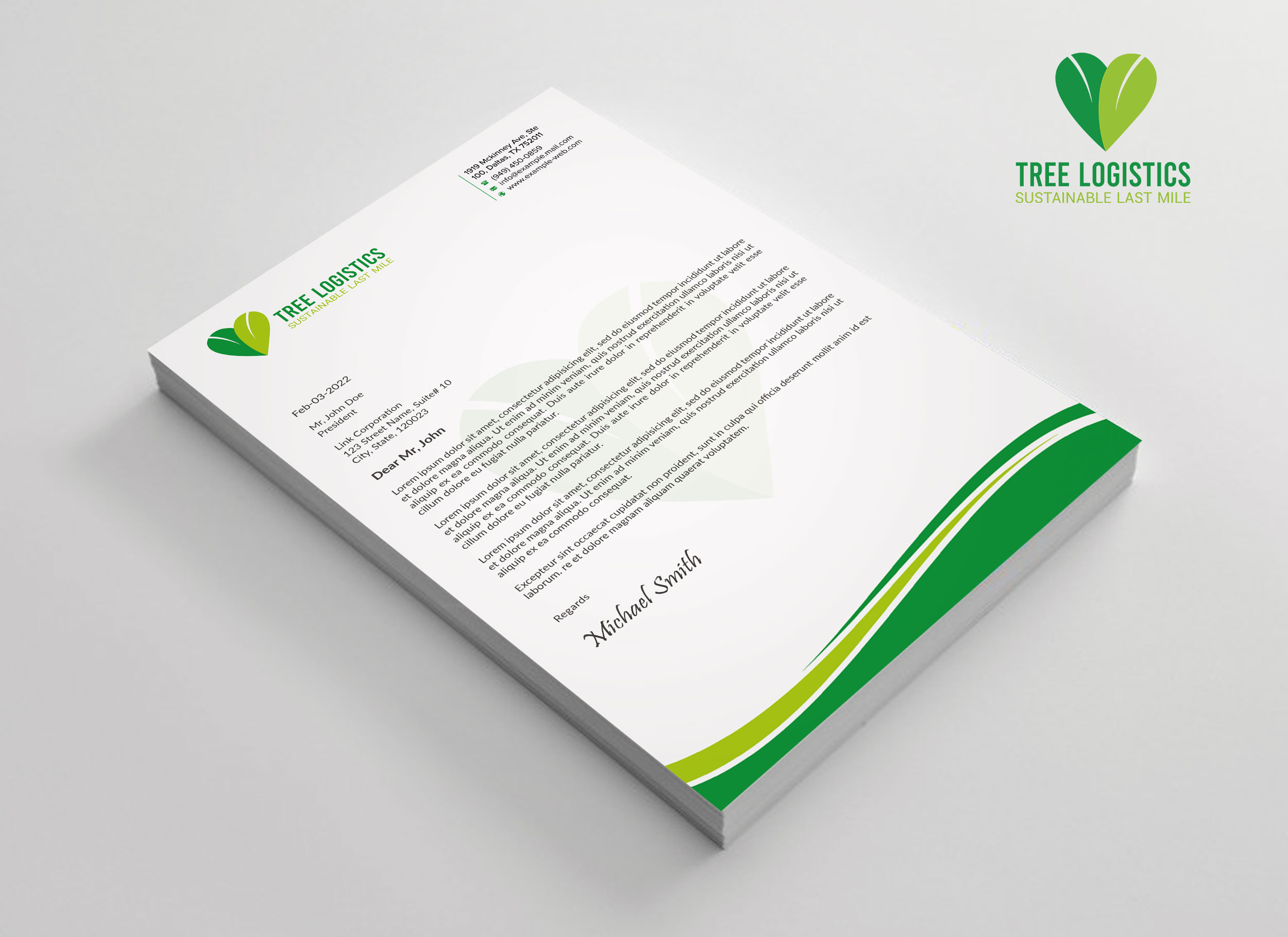 Letterhead Design by sadikul islam for this project | Design #32149599