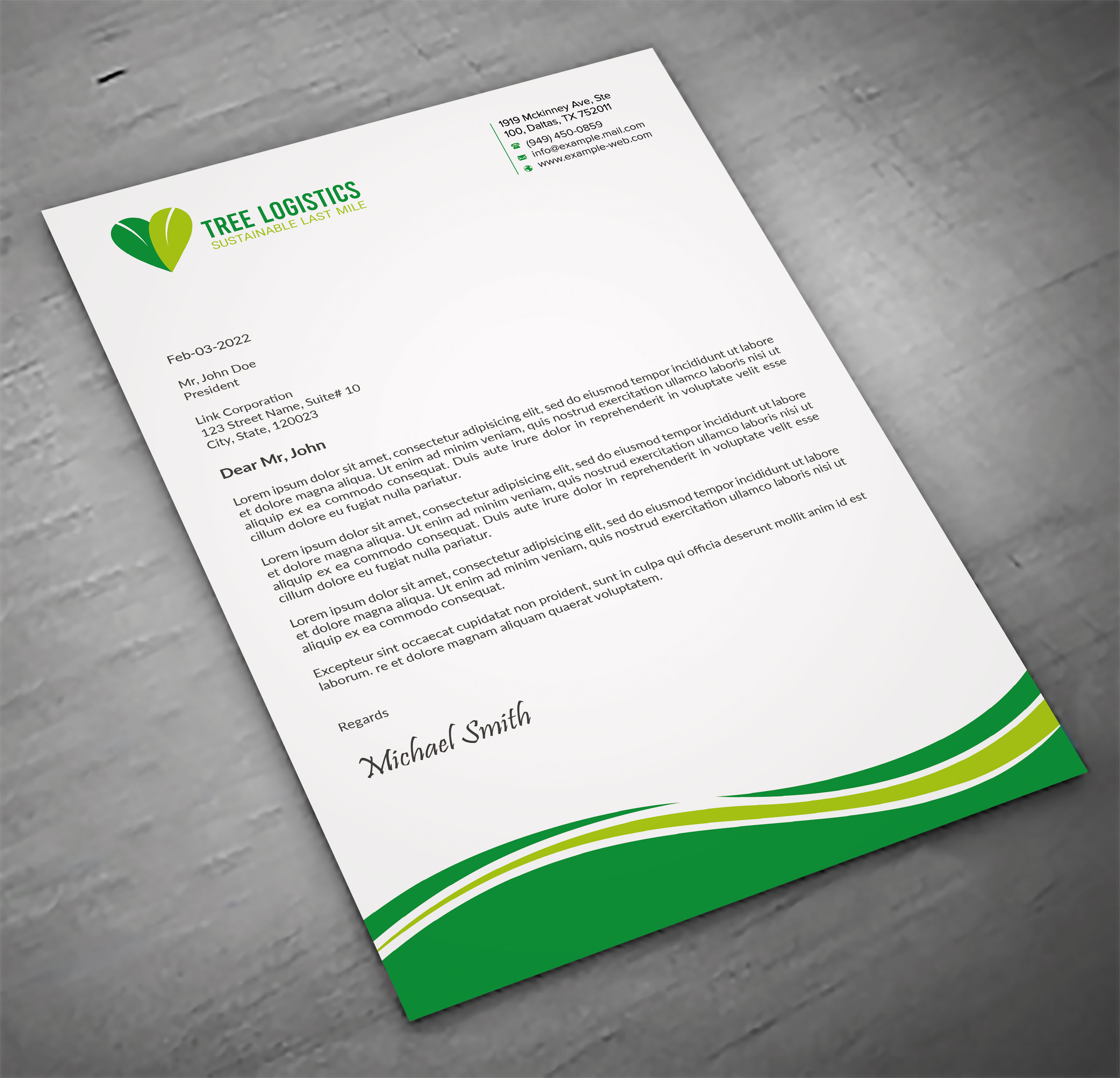 Letterhead Design by sadikul islam for this project | Design #32168981
