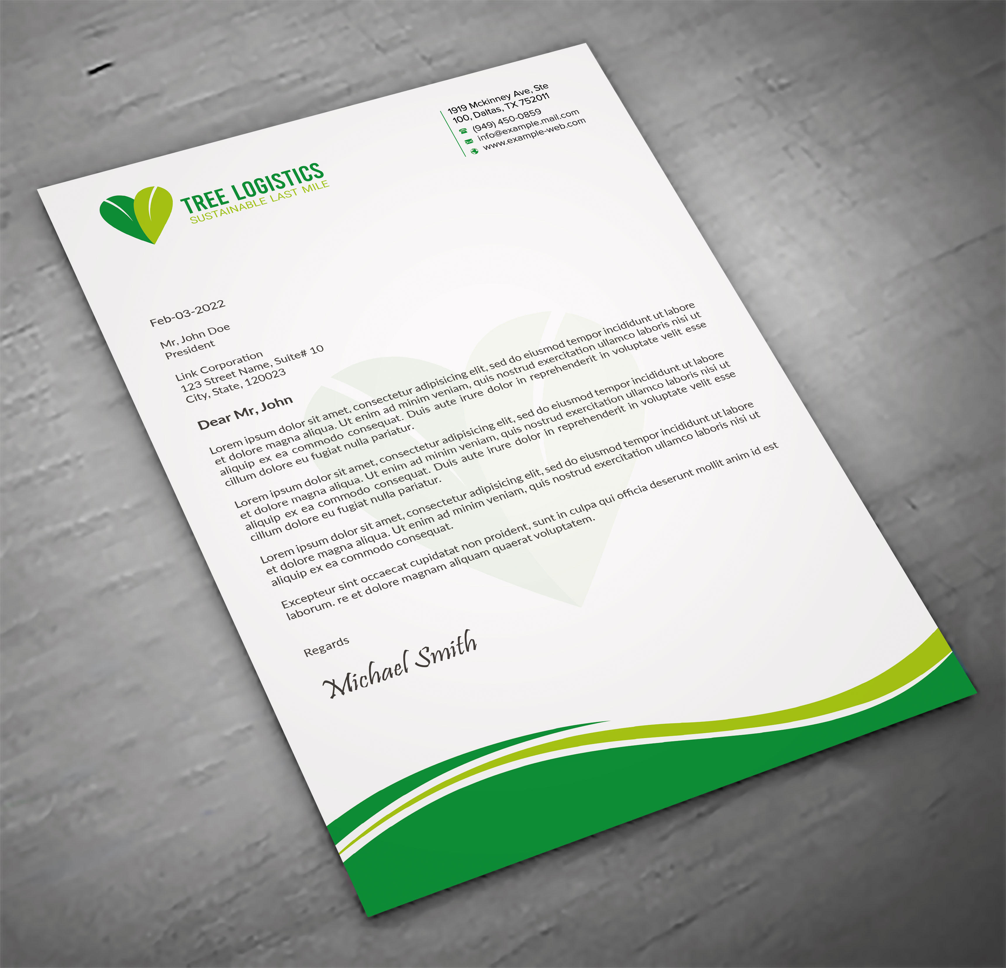Letterhead Design by sadikul islam for this project | Design #32168983