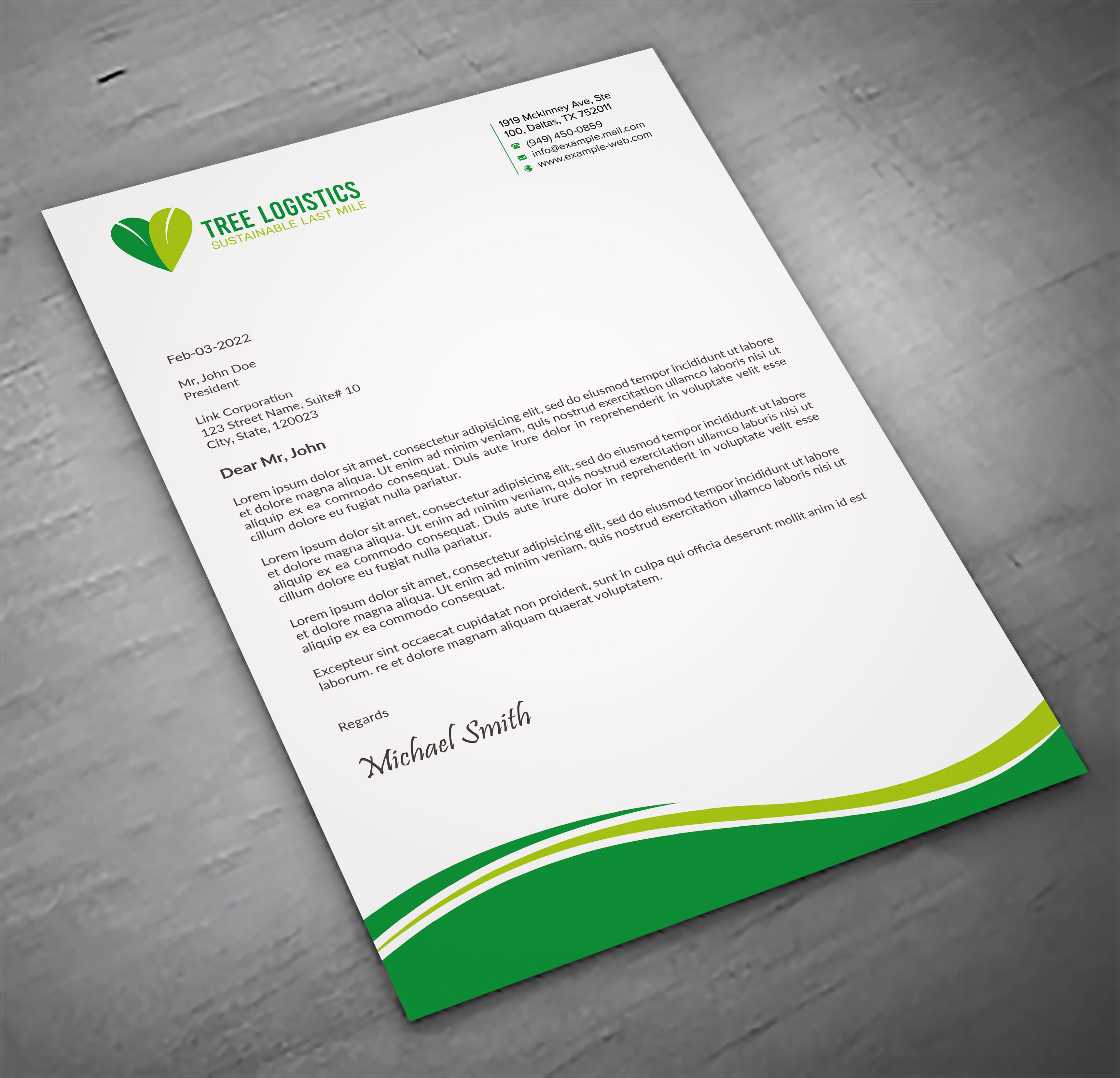 Letterhead Design by sadikul islam for this project | Design #32168985