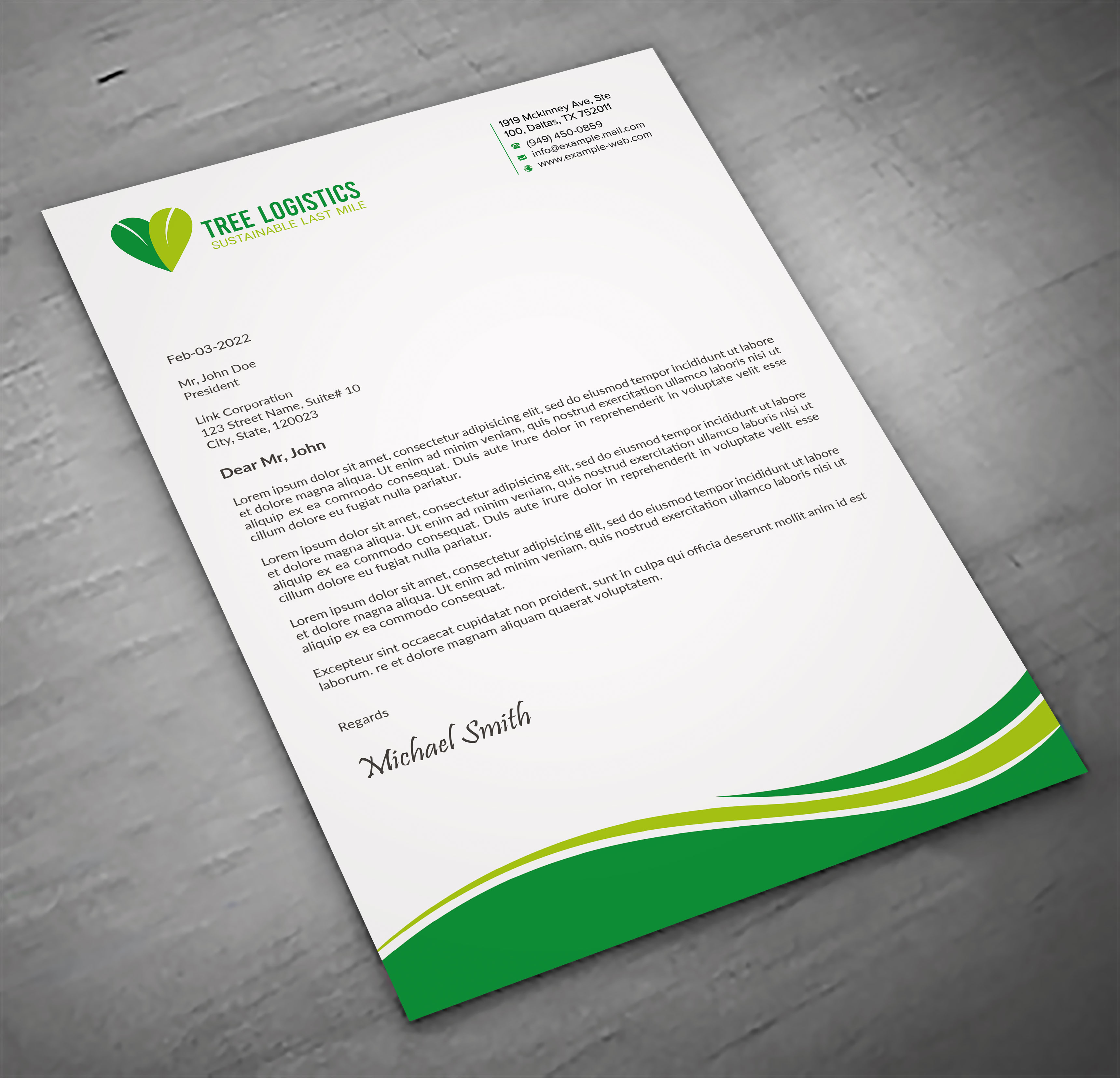 Letterhead Design by sadikul islam for this project | Design #32168986