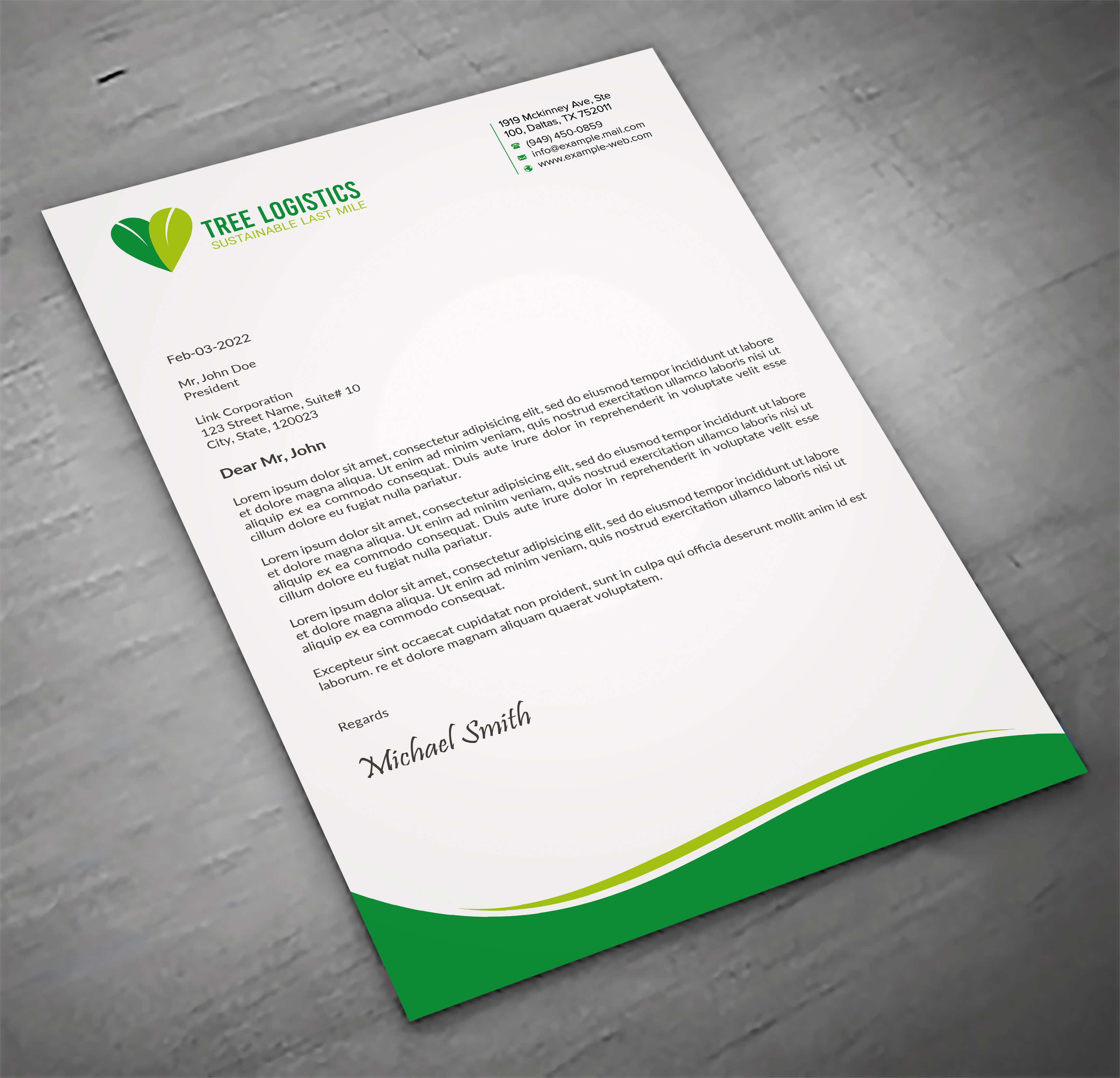 Letterhead Design by sadikul islam for this project | Design #32168988