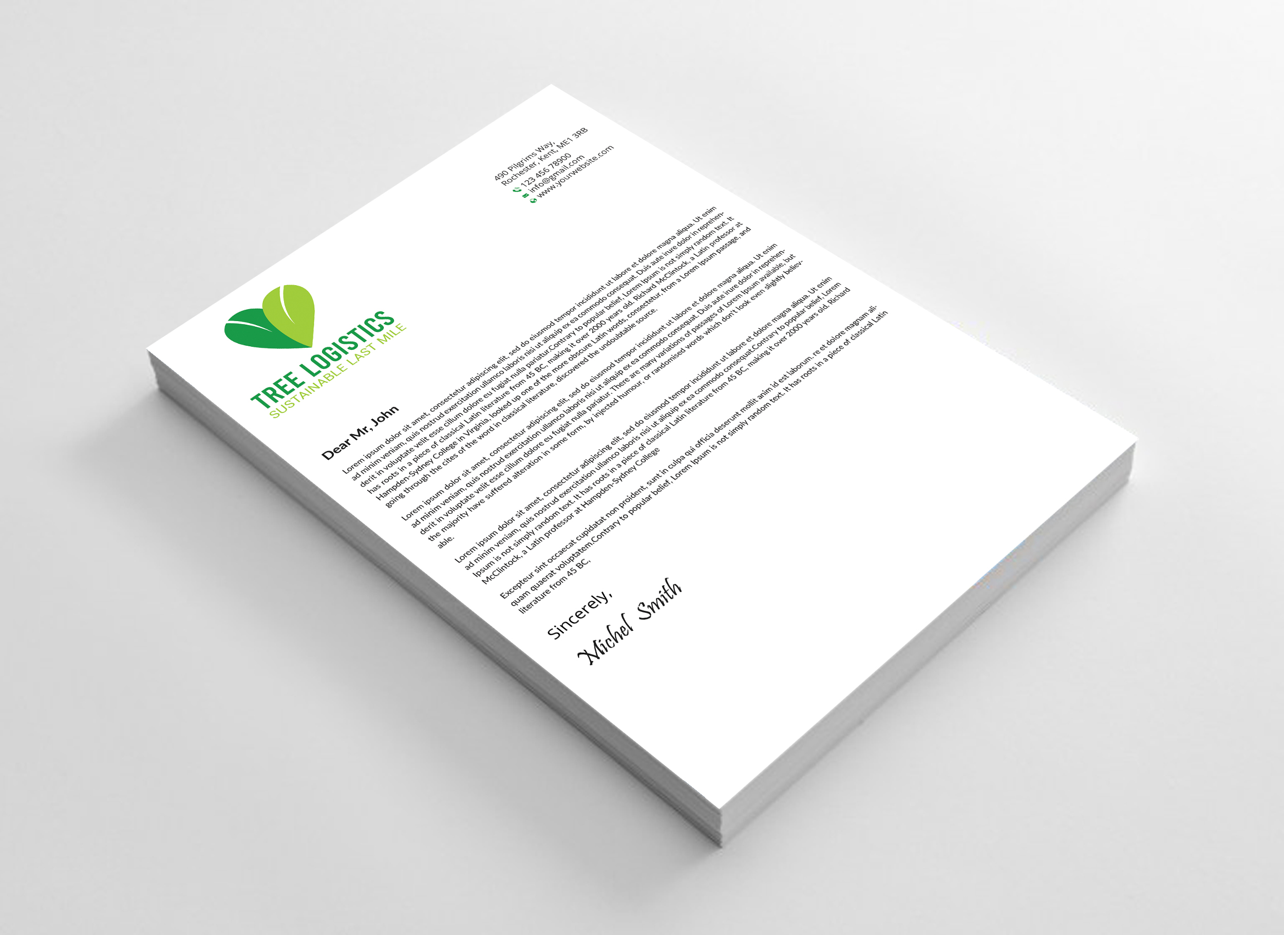 Letterhead Design by Expert Bappy for this project | Design #32143420