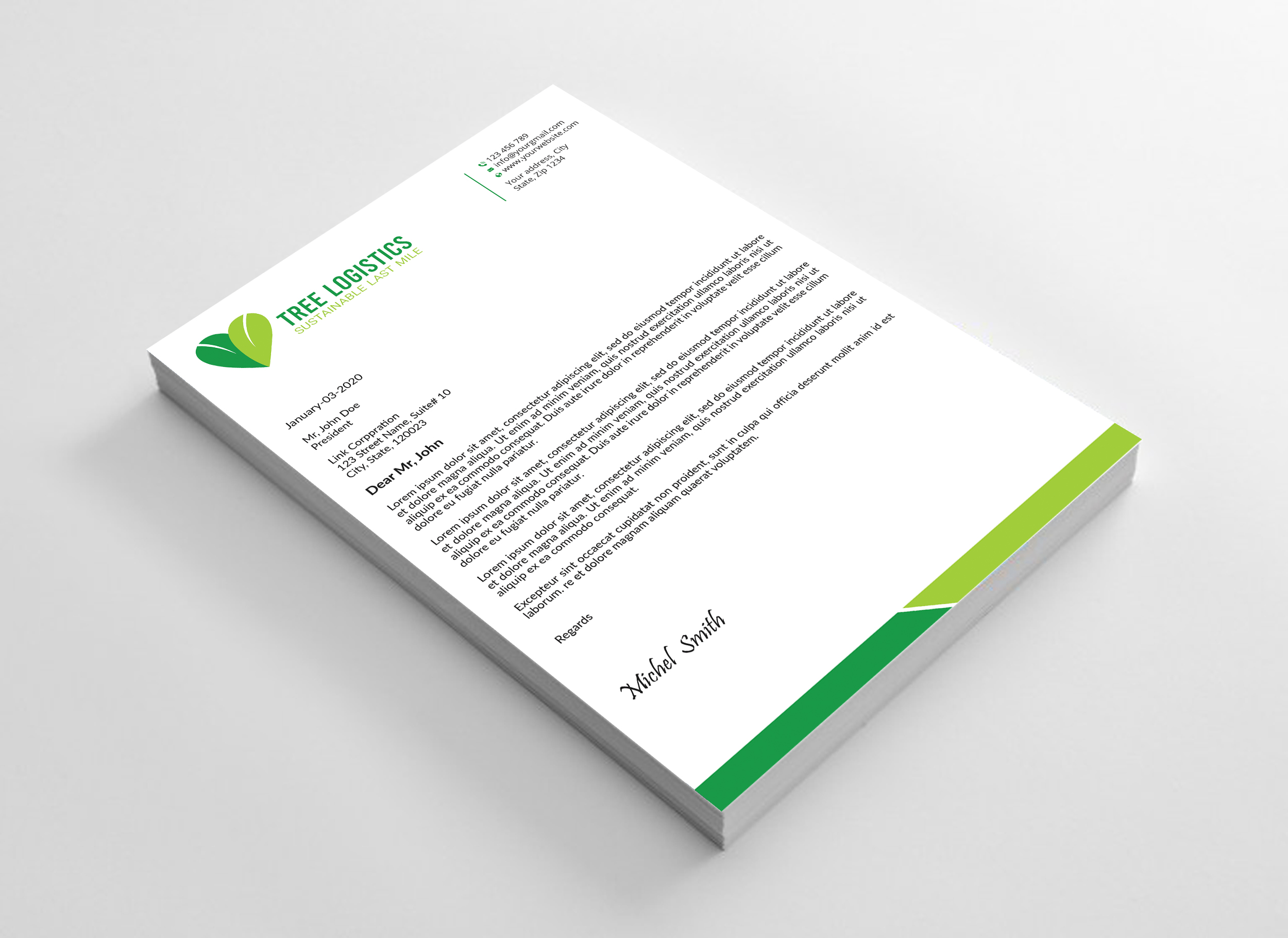 Letterhead Design by Expert Bappy for this project | Design #32143521