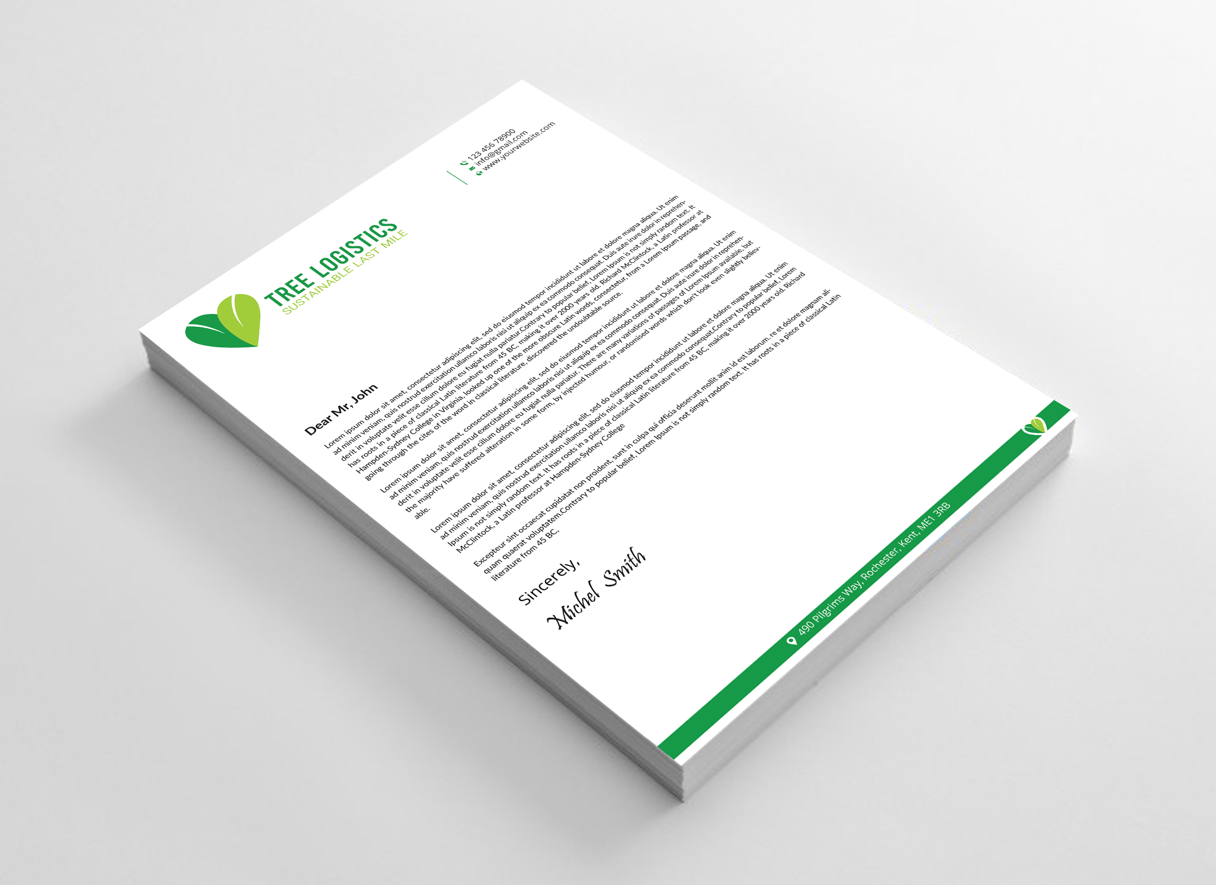 Letterhead Design by Expert Bappy for this project | Design #32148638