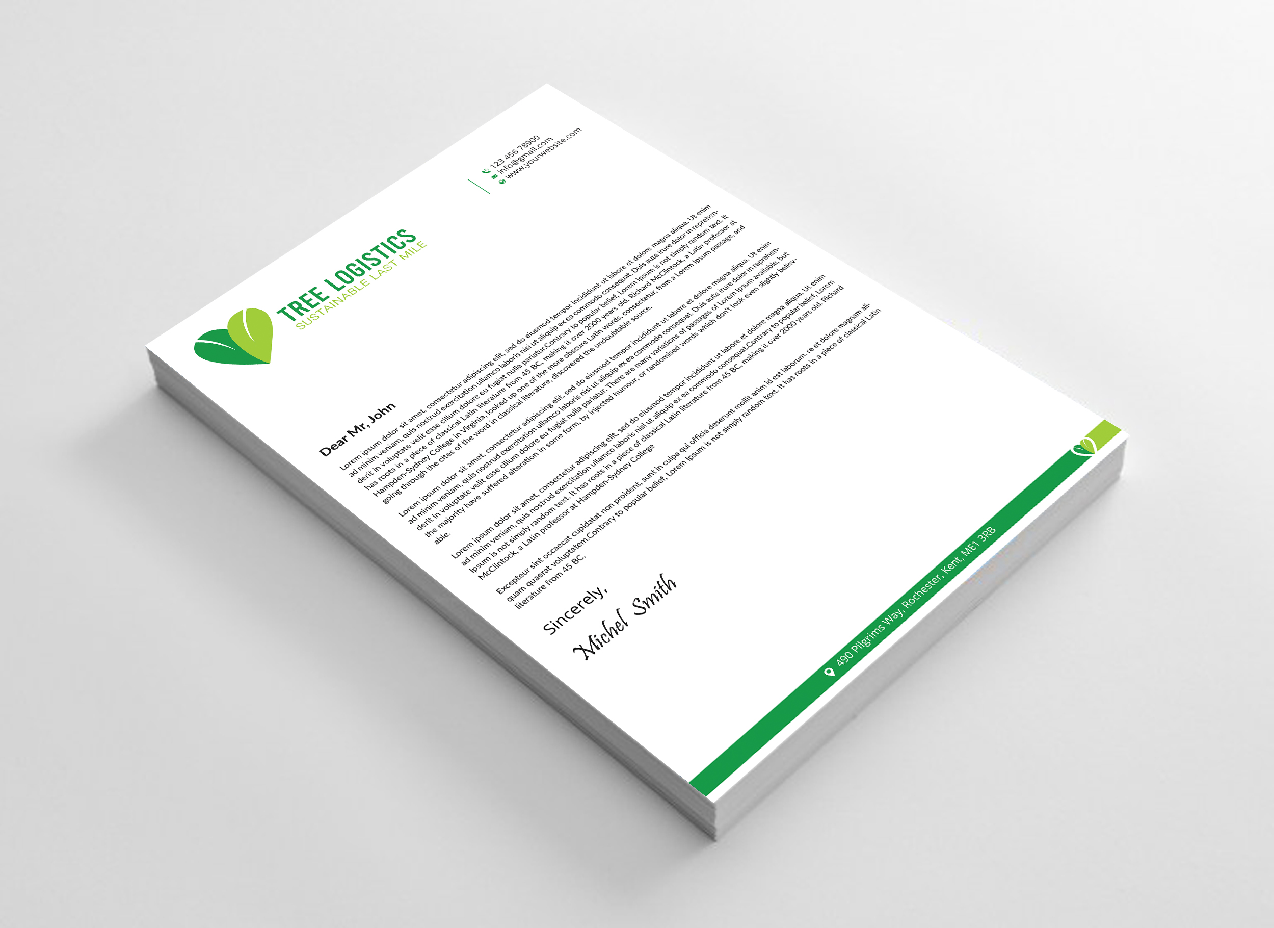 Letterhead Design by Expert Bappy for this project | Design #32148639