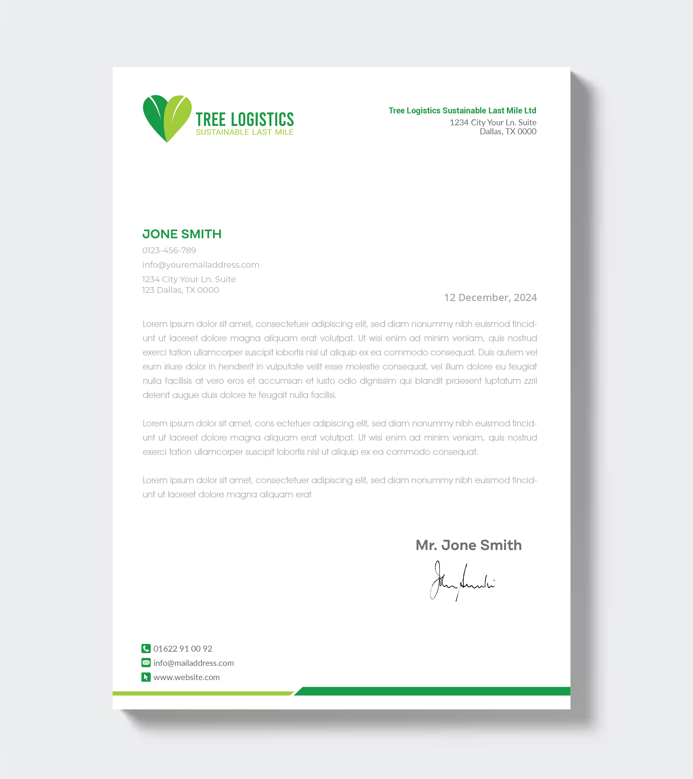 Letterhead Design by artbitin for this project | Design #32145910