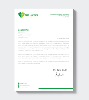 Letterhead Design by artbitin for this project | Design: #32145910