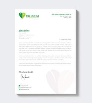 Letterhead Design by artbitin for this project | Design: #32145911