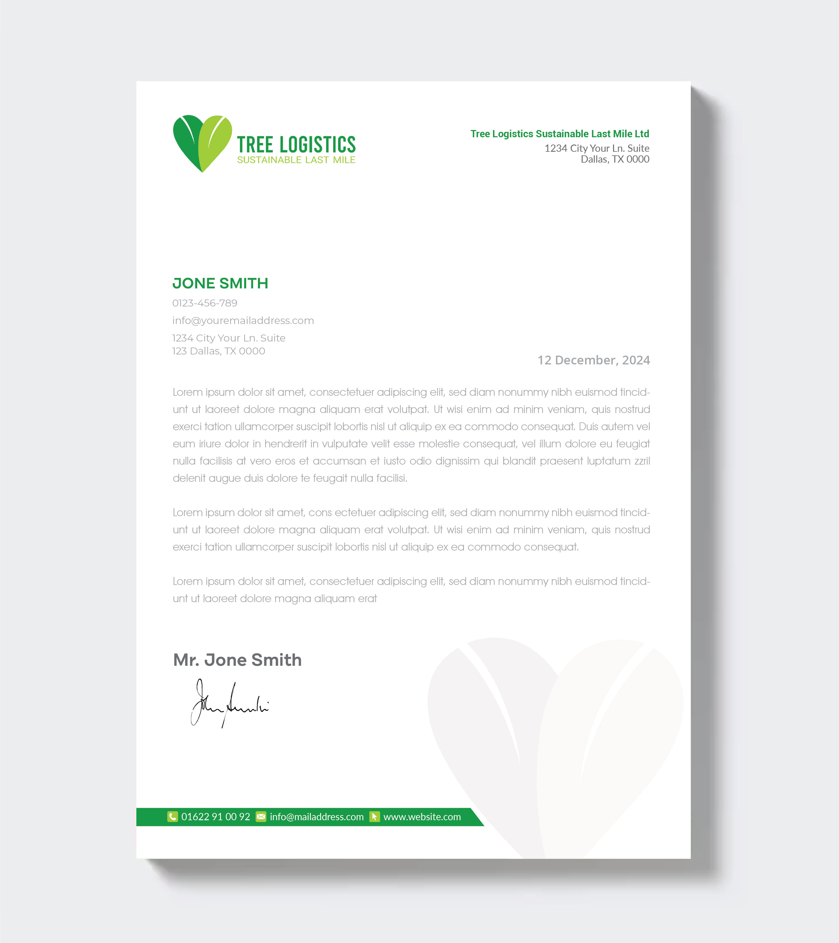 Letterhead Design by artbitin for this project | Design #32145912