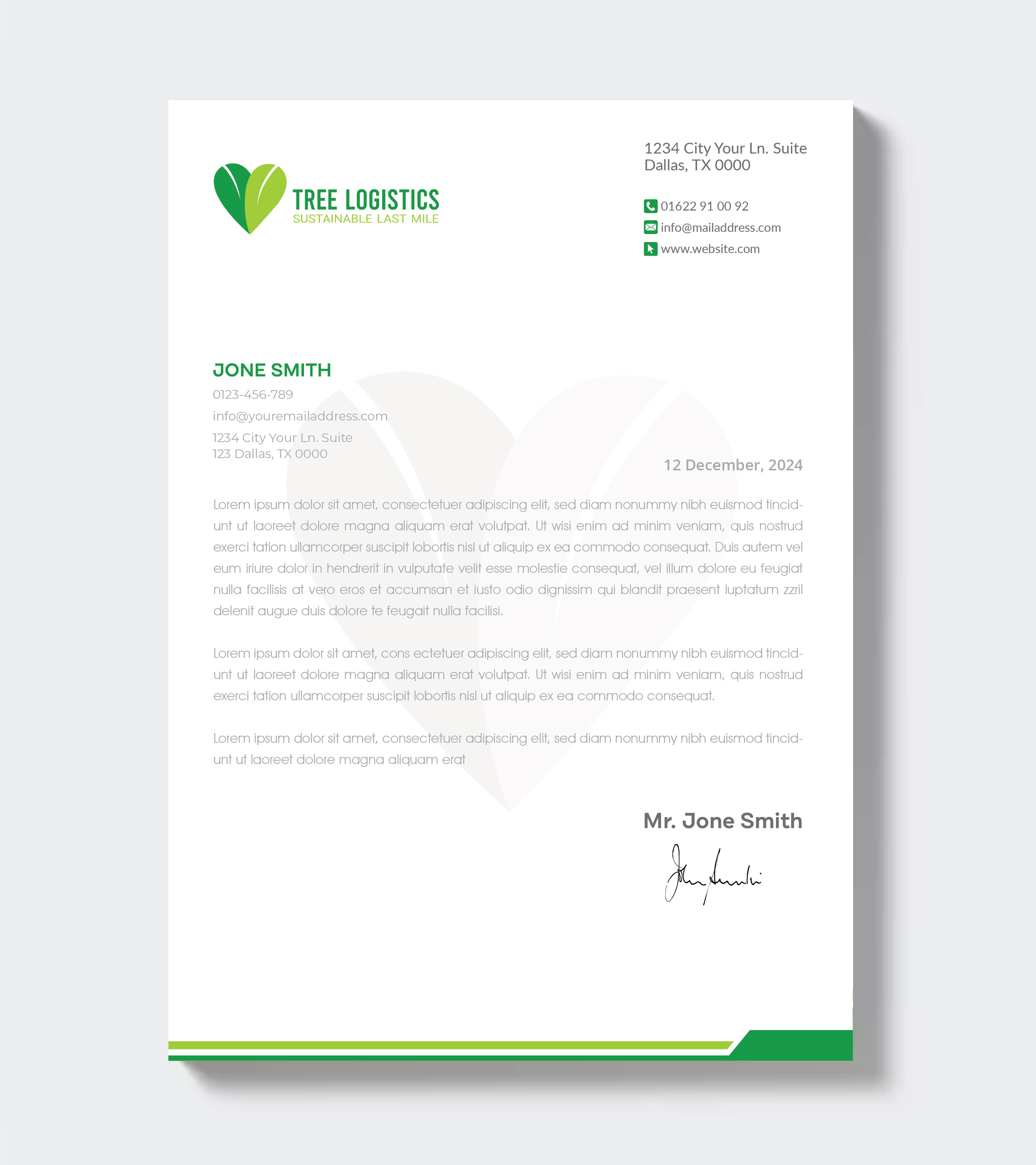 Letterhead Design by artbitin for this project | Design #32145919