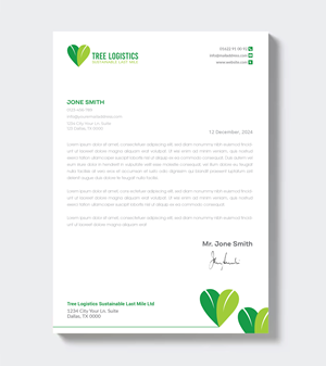 Letterhead Design by artbitin for this project | Design: #32145920