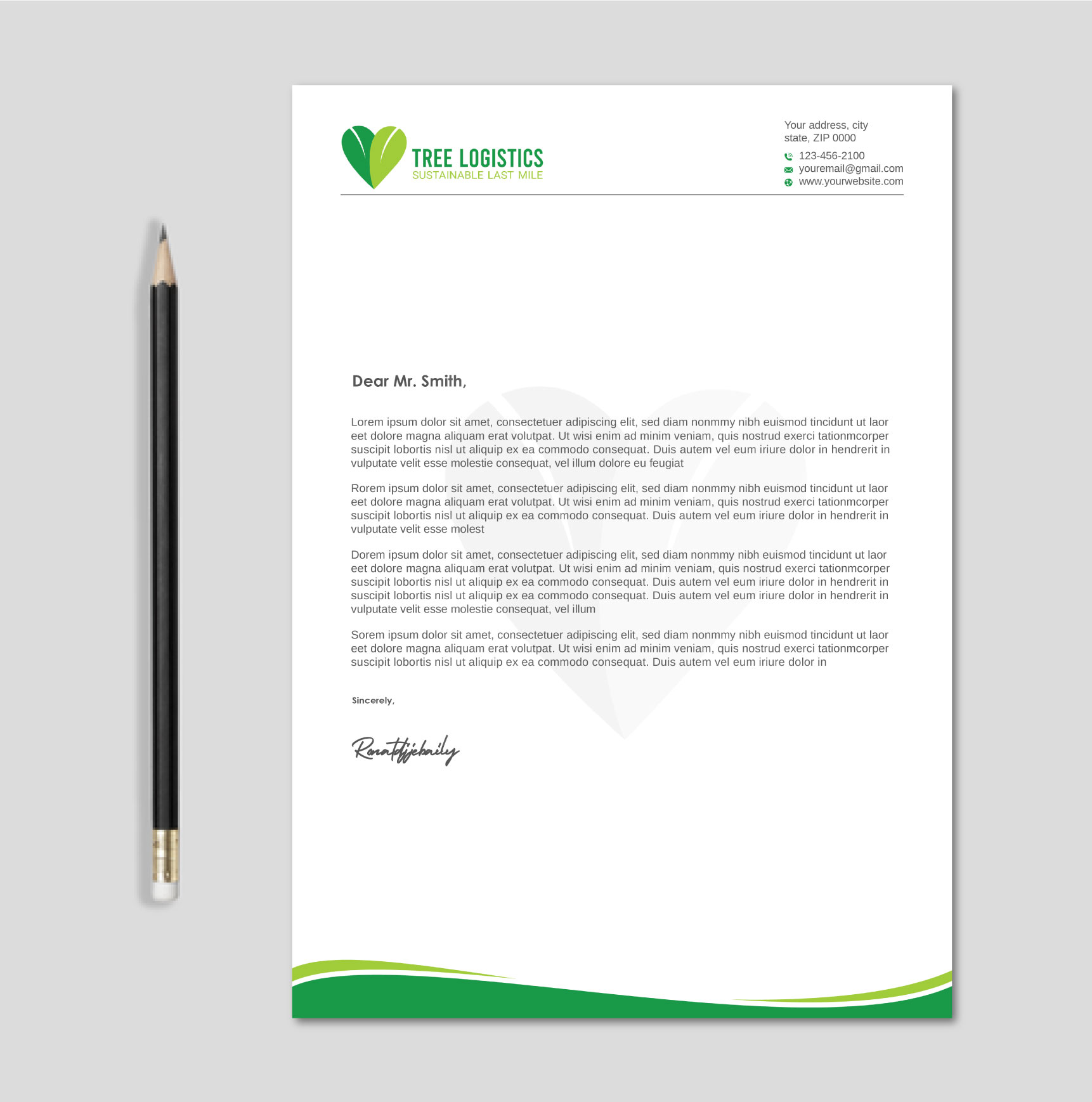 Letterhead Design by LAXMI DESIGNHUB for this project | Design #32146523