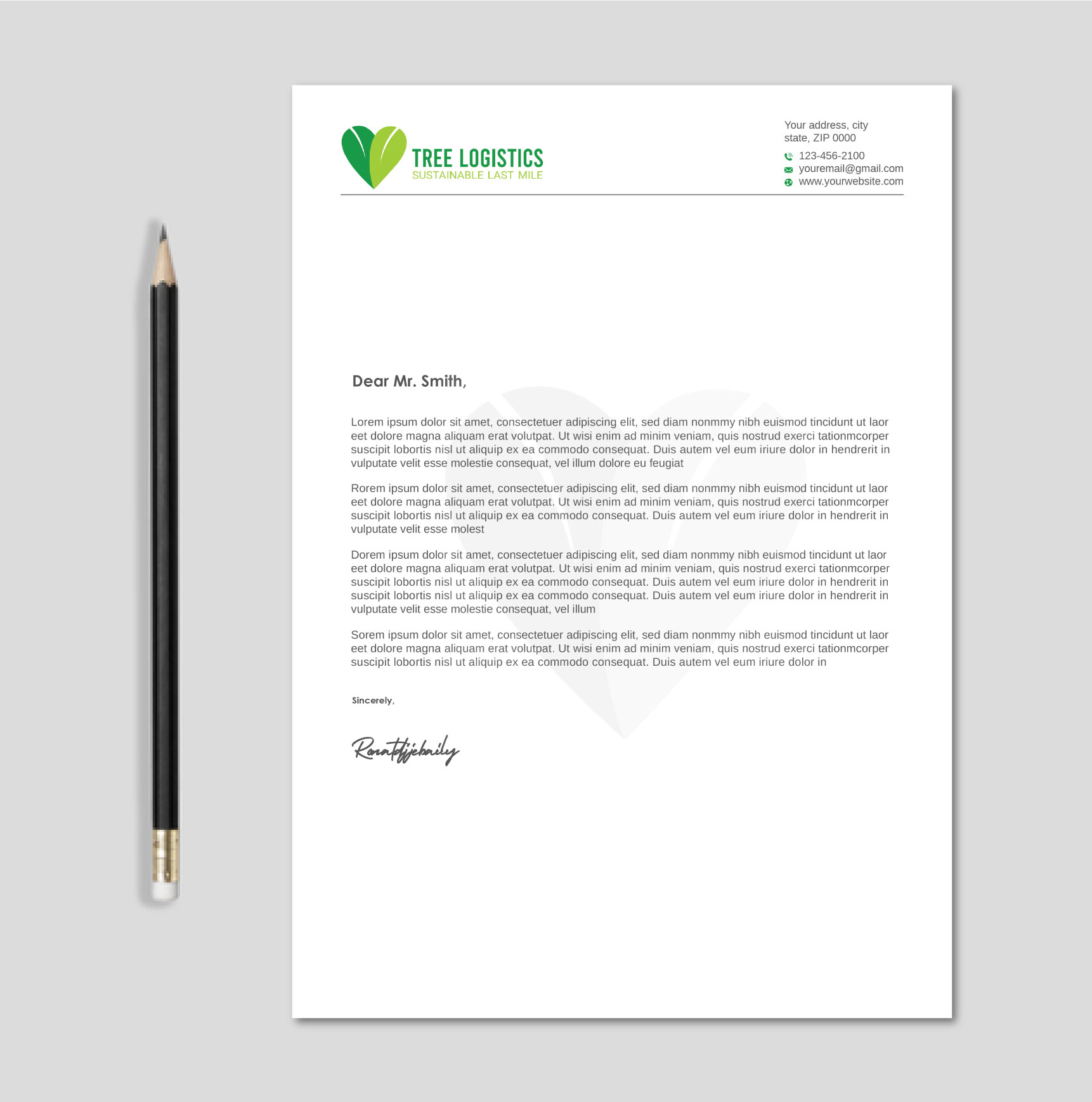 Letterhead Design by LAXMI DESIGNHUB for this project | Design #32146524