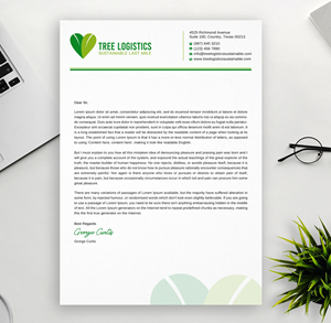 Letterhead Design by Uttom 2 for this project | Design: #32149057