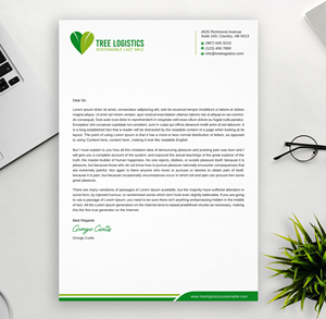 Letterhead Design by Uttom 2 for this project | Design: #32149058