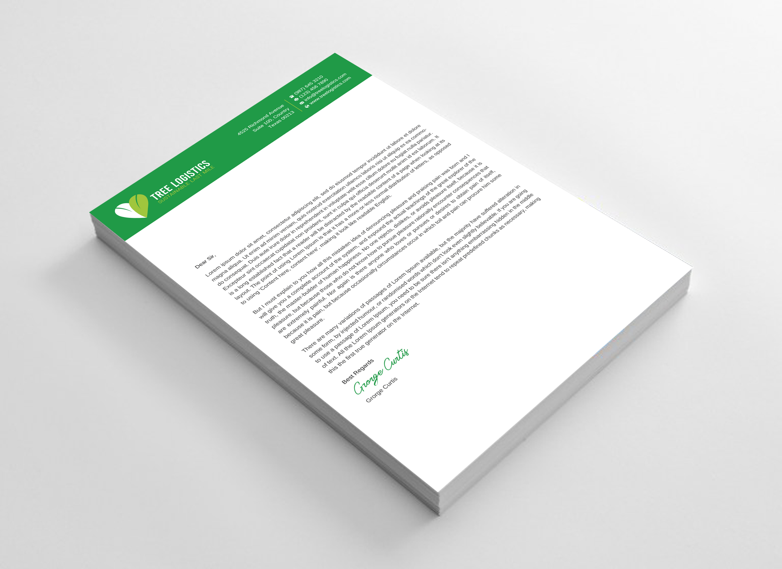Letterhead Design by Uttom 2 for this project | Design #32149264