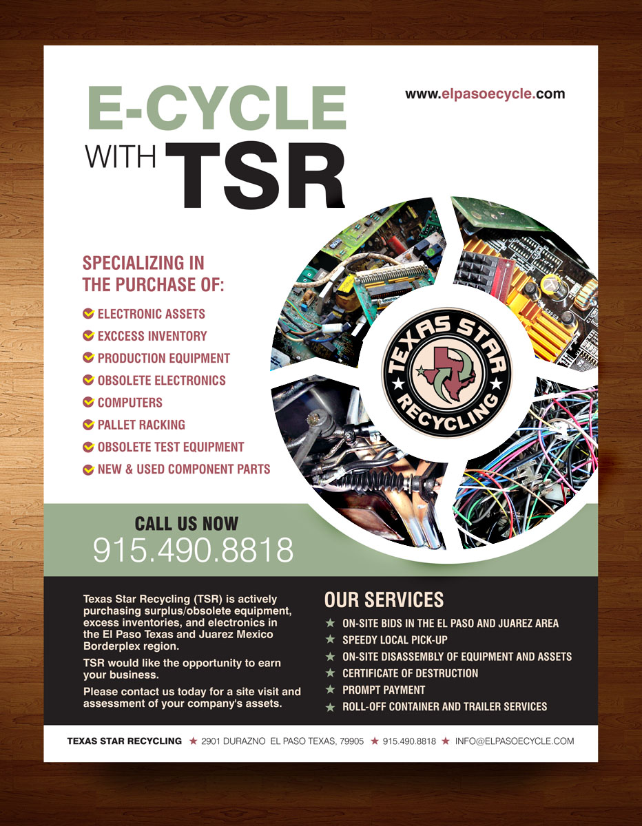 Flyer Design by rkailas for Test Equipment and Machinery International Inc | Design #3152381