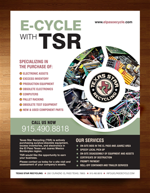 Diseño de Flyer por rkailas para Test Equipment and Machinery International Inc | Diseño: #3152381