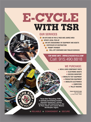 Diseño de Flyer por rkailas para Test Equipment and Machinery International Inc | Diseño: #3153474