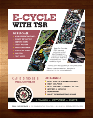 Diseño de Flyer por rkailas para Test Equipment and Machinery International Inc | Diseño: #3153492