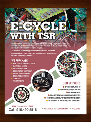 new recycling company is looking for more vendors | Flyer Design by rkailas