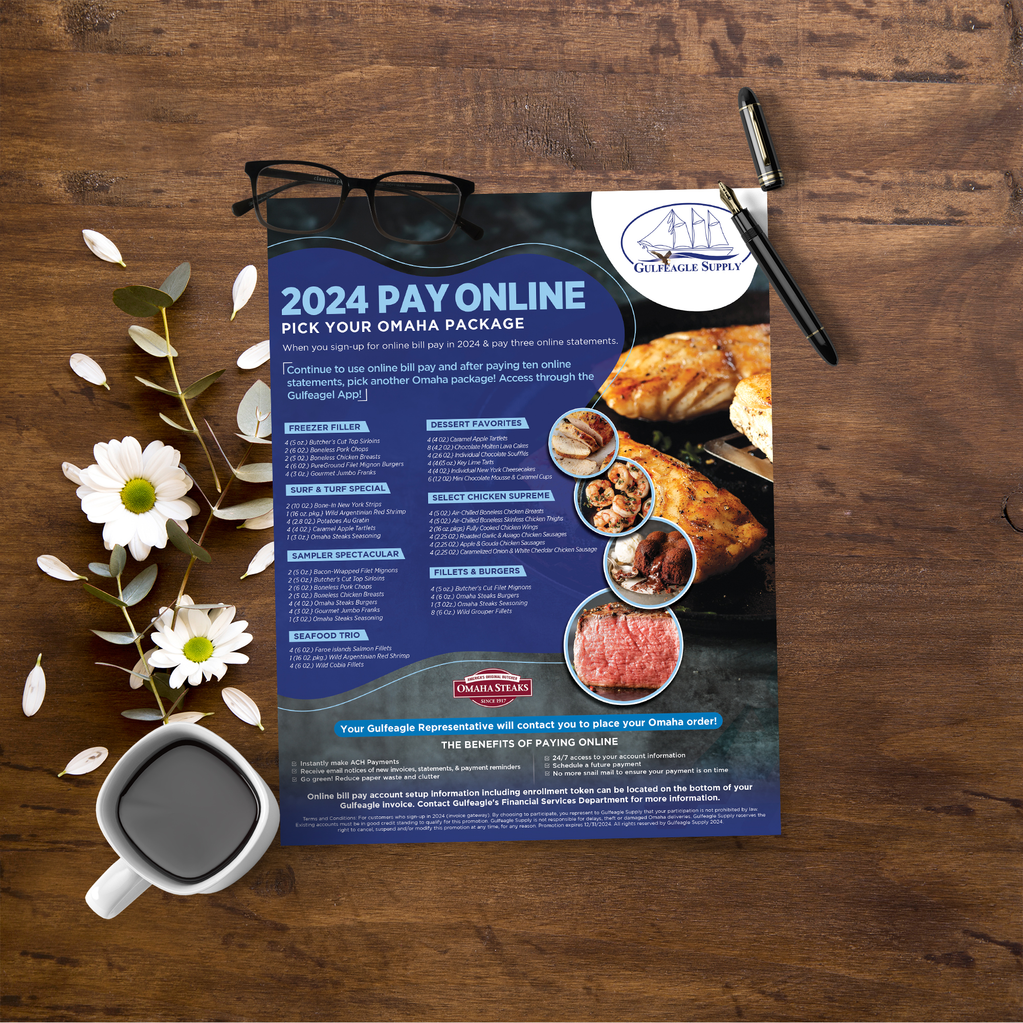 Flyer Design by Sun Creative for gulf eagle company | Design #32157950