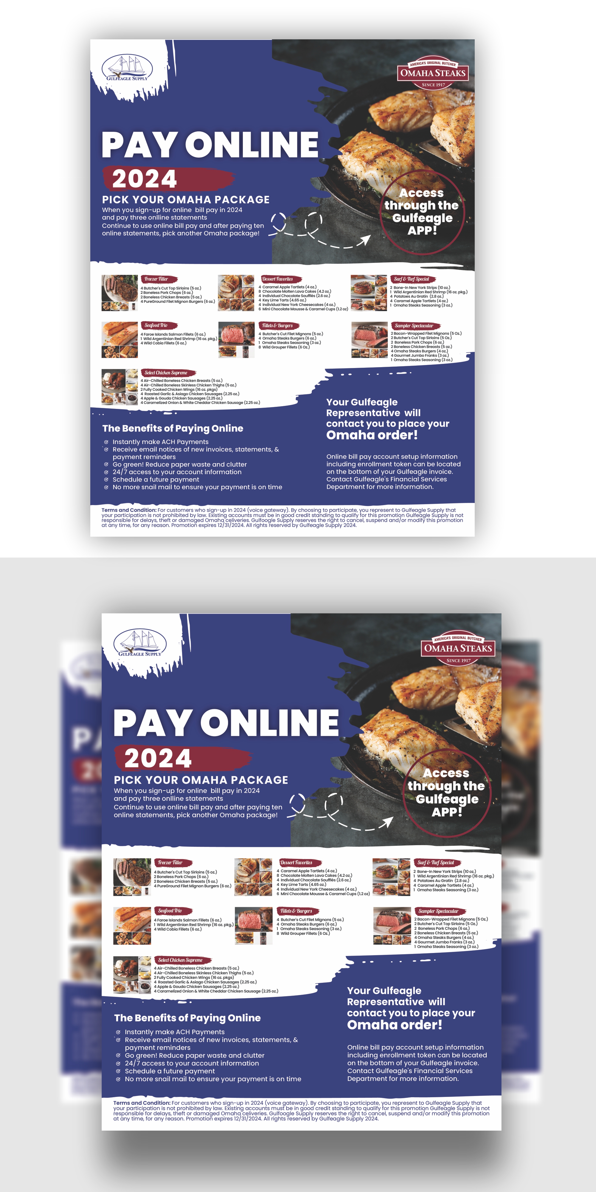 Flyer Design by Nel. for gulf eagle company | Design #32156206