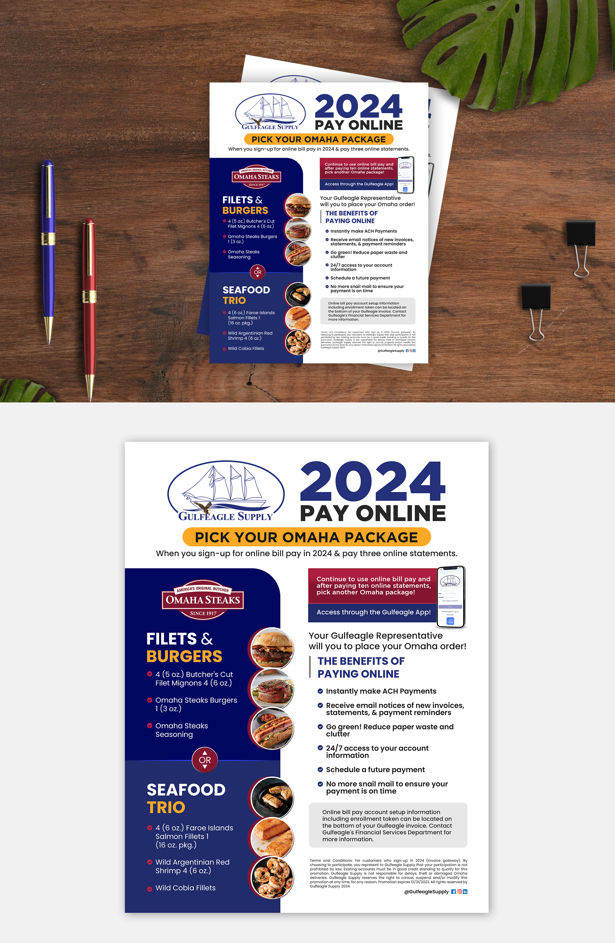 Flyer Design by debdesign for gulf eagle company | Design #32155632