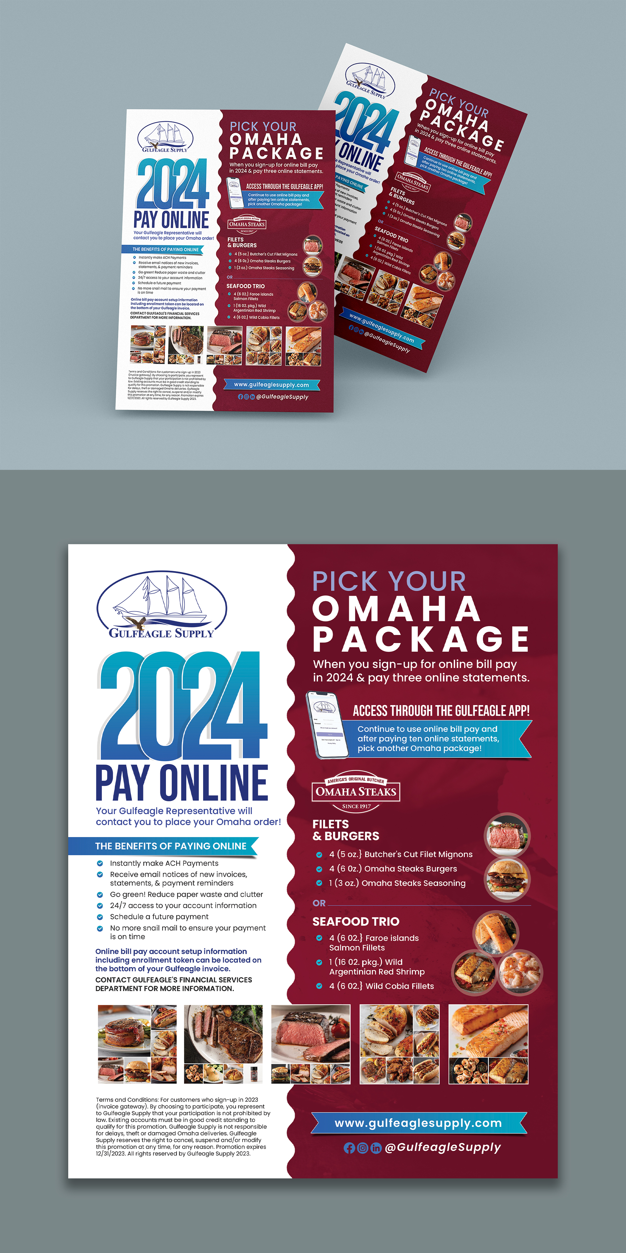 Flyer Design by debdesign for gulf eagle company | Design #32155700