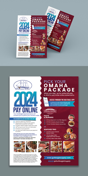 Diseño de Flyer por debdesign para gulf eagle company | Diseño: #32155700