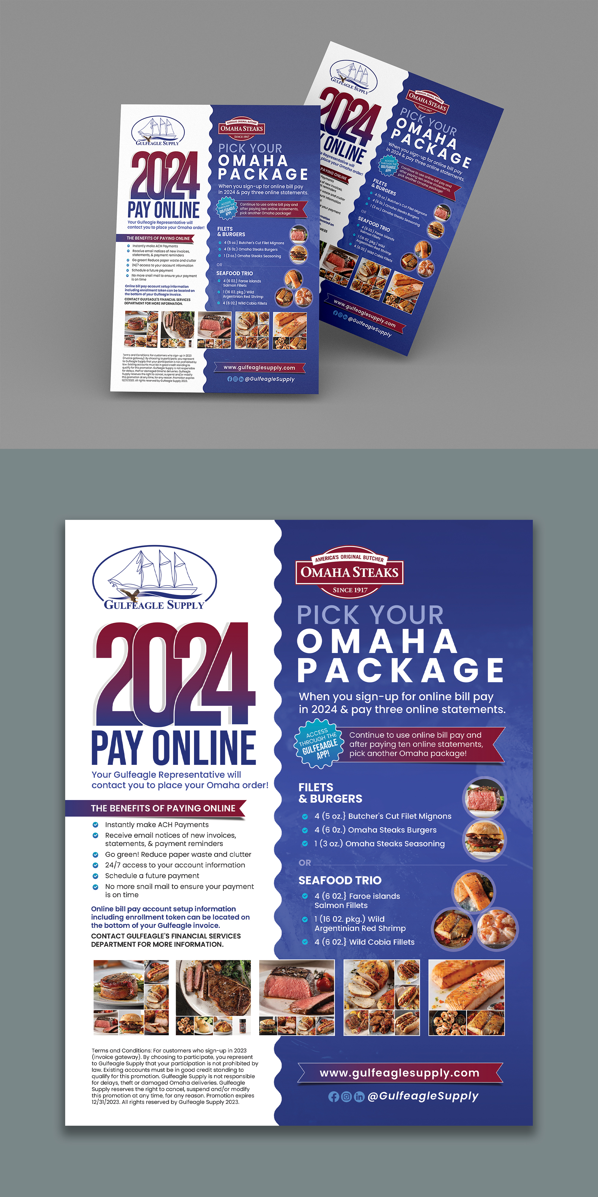 Flyer Design by debdesign for gulf eagle company | Design #32155701