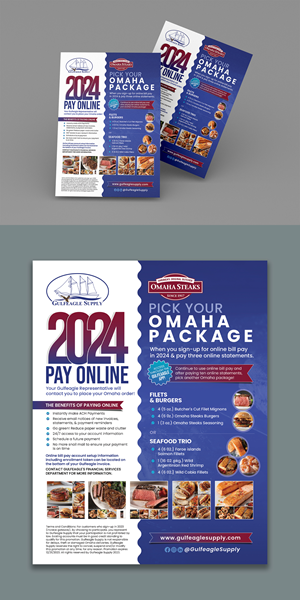 Diseño de Flyer por debdesign para gulf eagle company | Diseño: #32155701