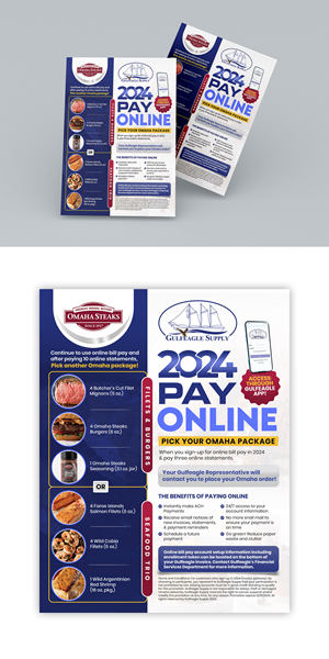 Diseño de Flyer por debdesign para gulf eagle company | Diseño: #32155803