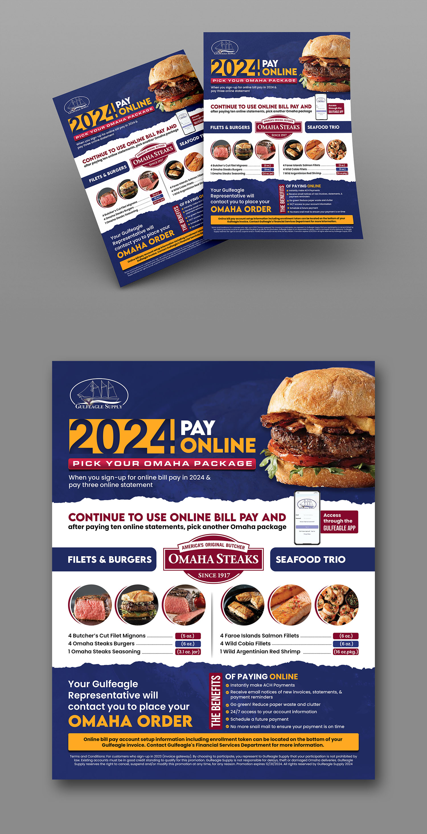 Flyer Design by debdesign for gulf eagle company | Design #32156040