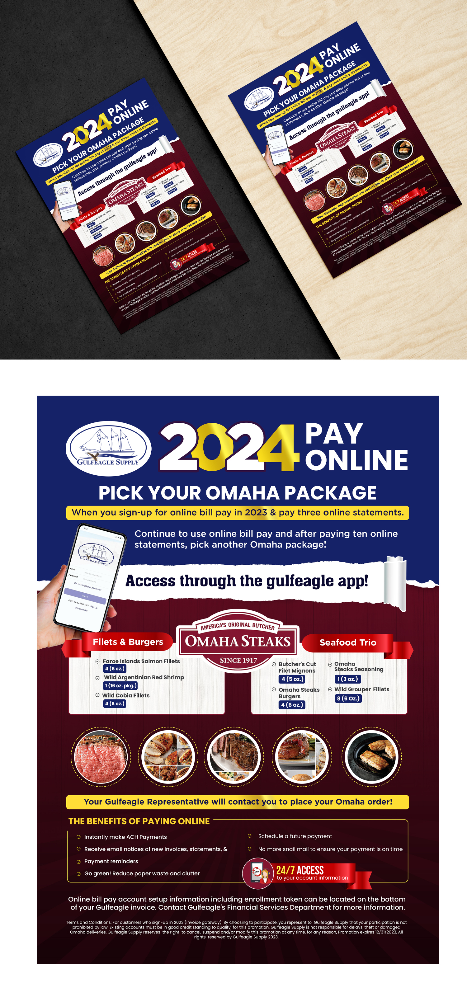 Flyer Design by debdesign for gulf eagle company | Design #32156505