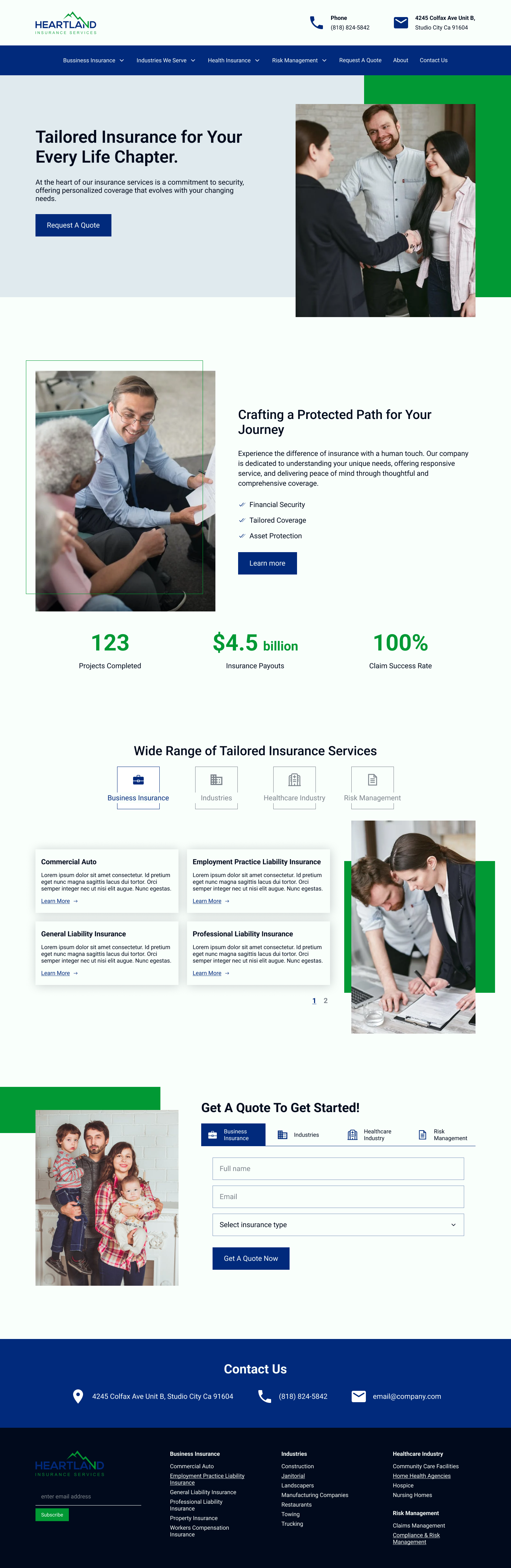 Web Design by Taufik H for this project | Design #32172612